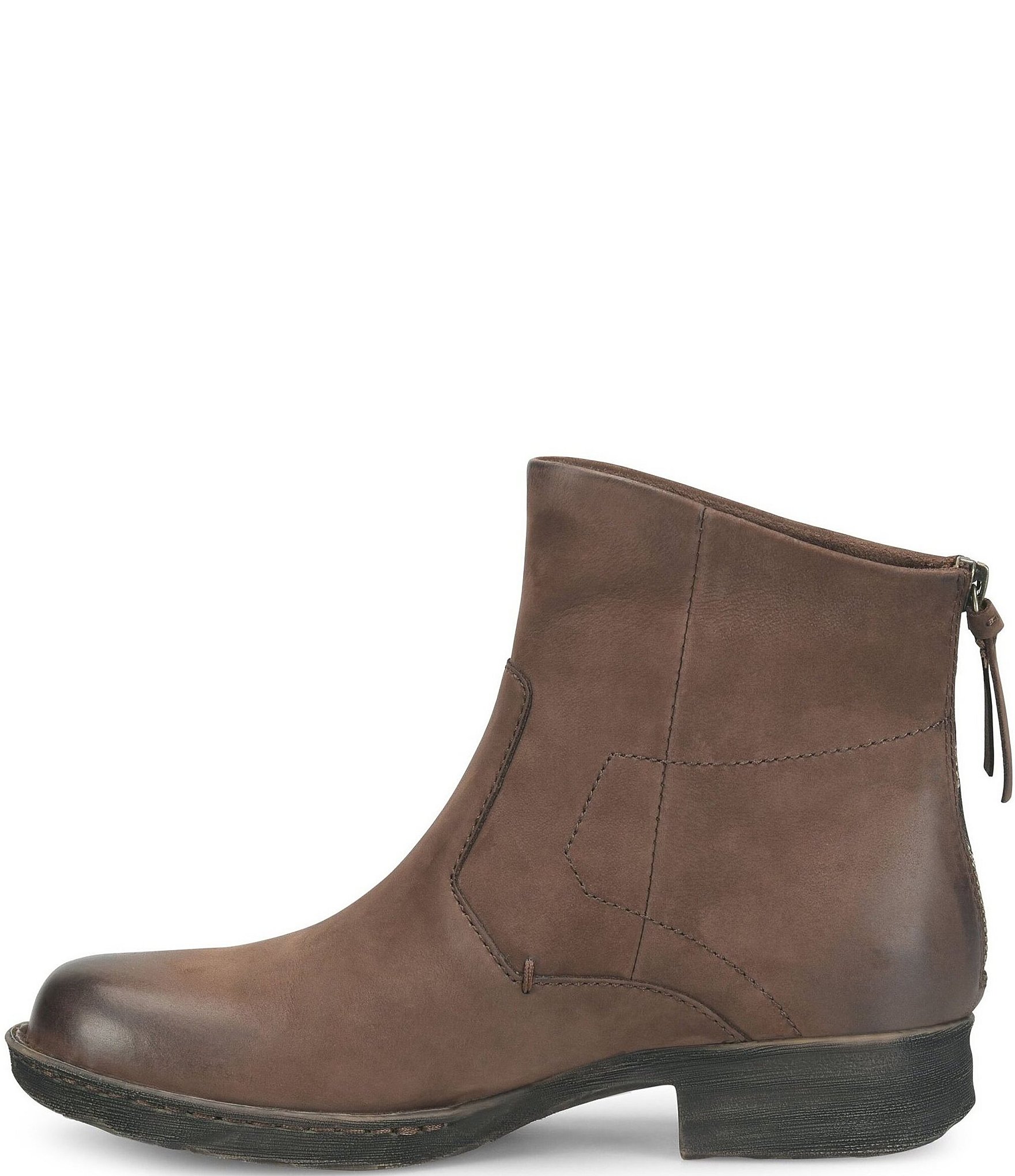 Born Mercado Soft Finish Leather Booties