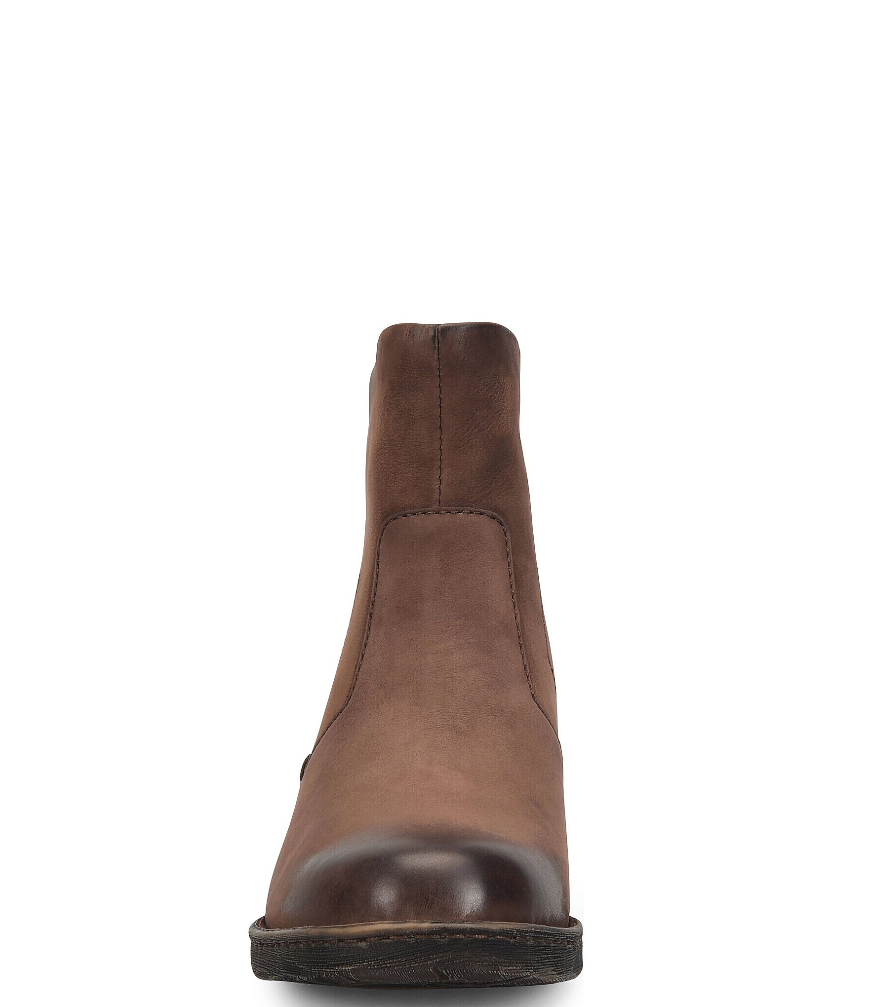 Born Mercado Soft Finish Leather Booties