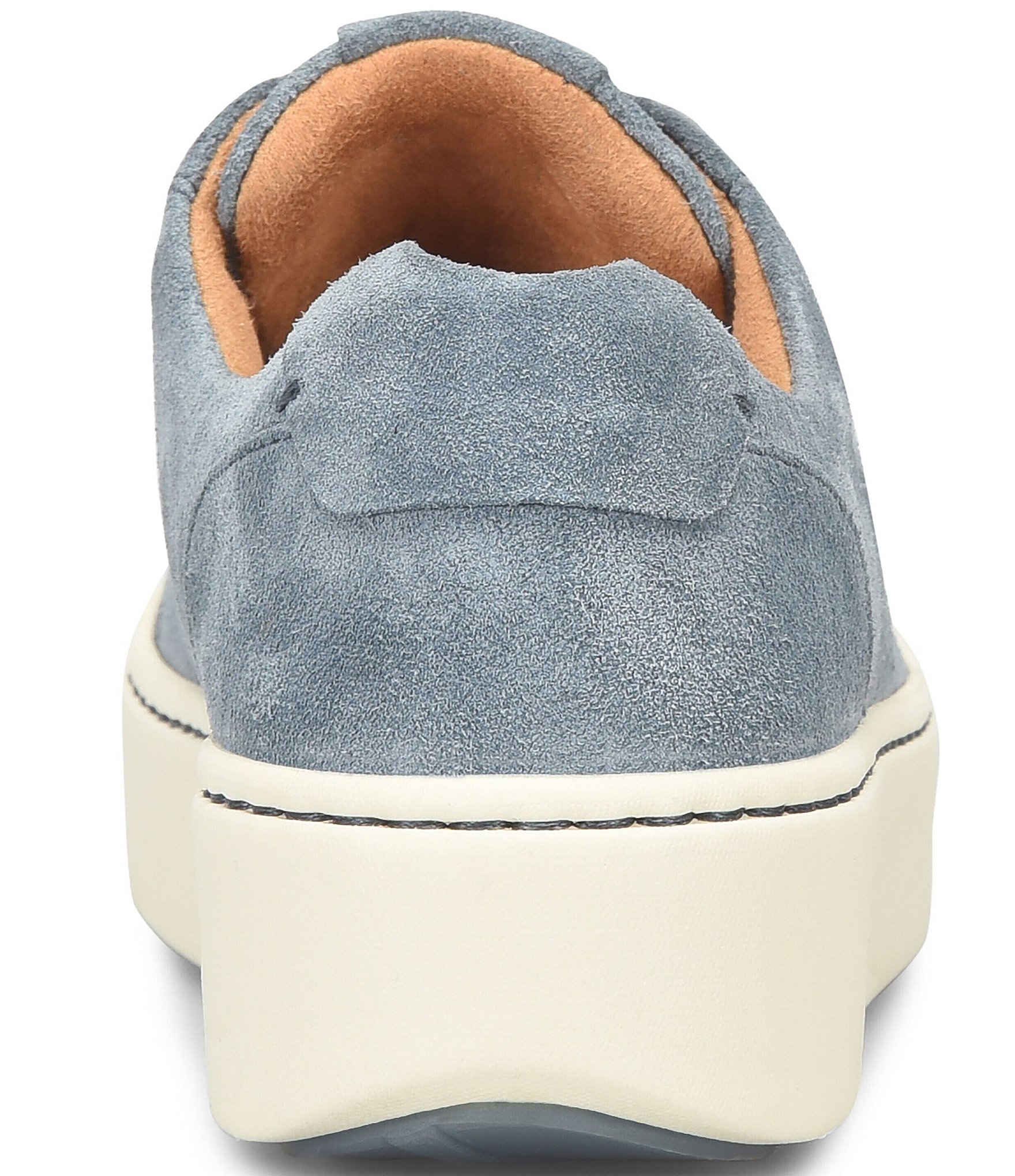 Born Mira Distressed Suede Platform Sneakers