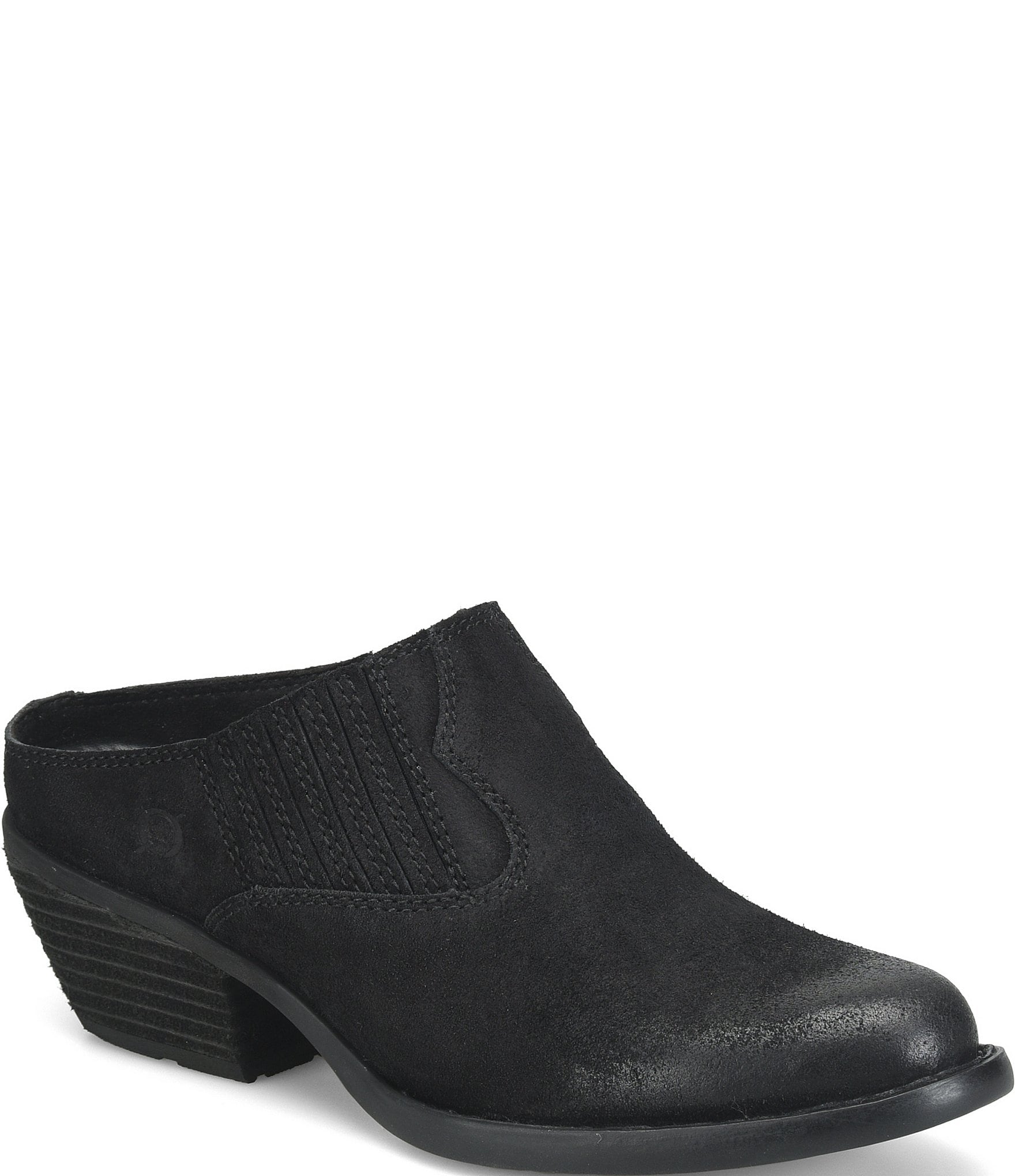 Born Monikah Distressed Leather Western Shooties