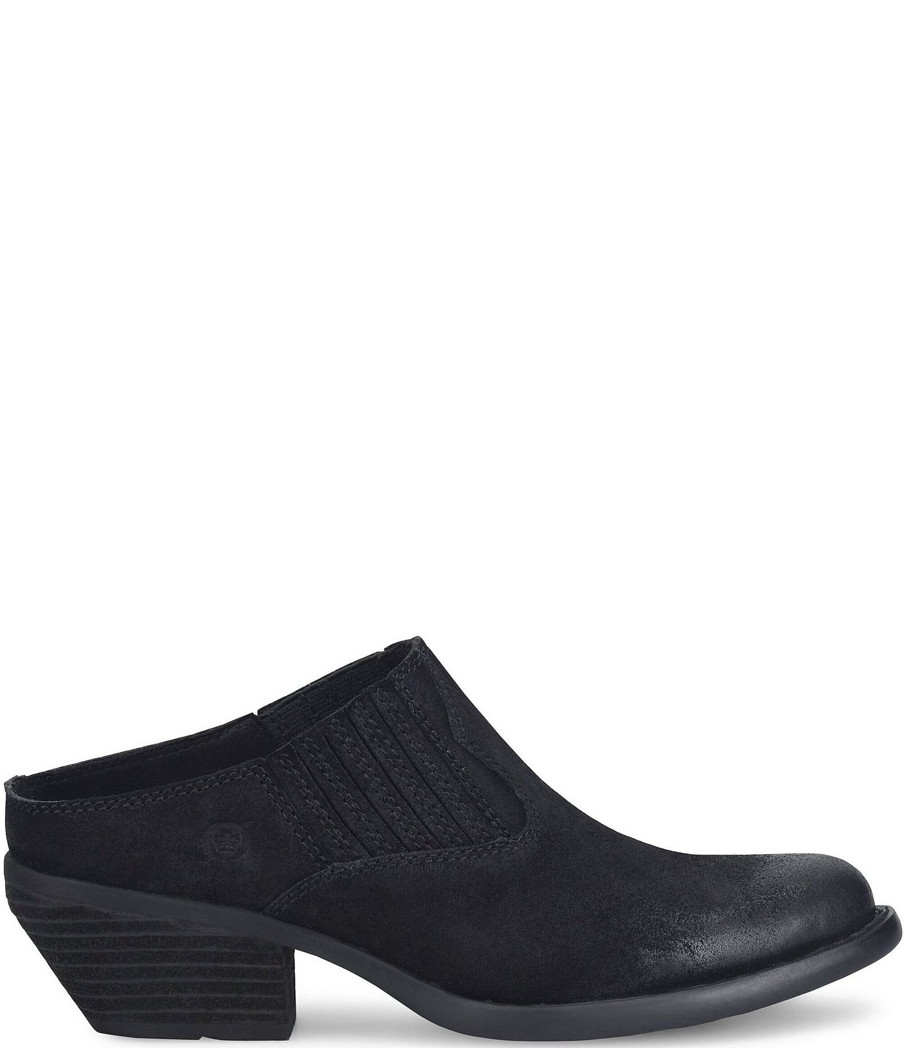 Born Monikah Distressed Leather Western Shooties