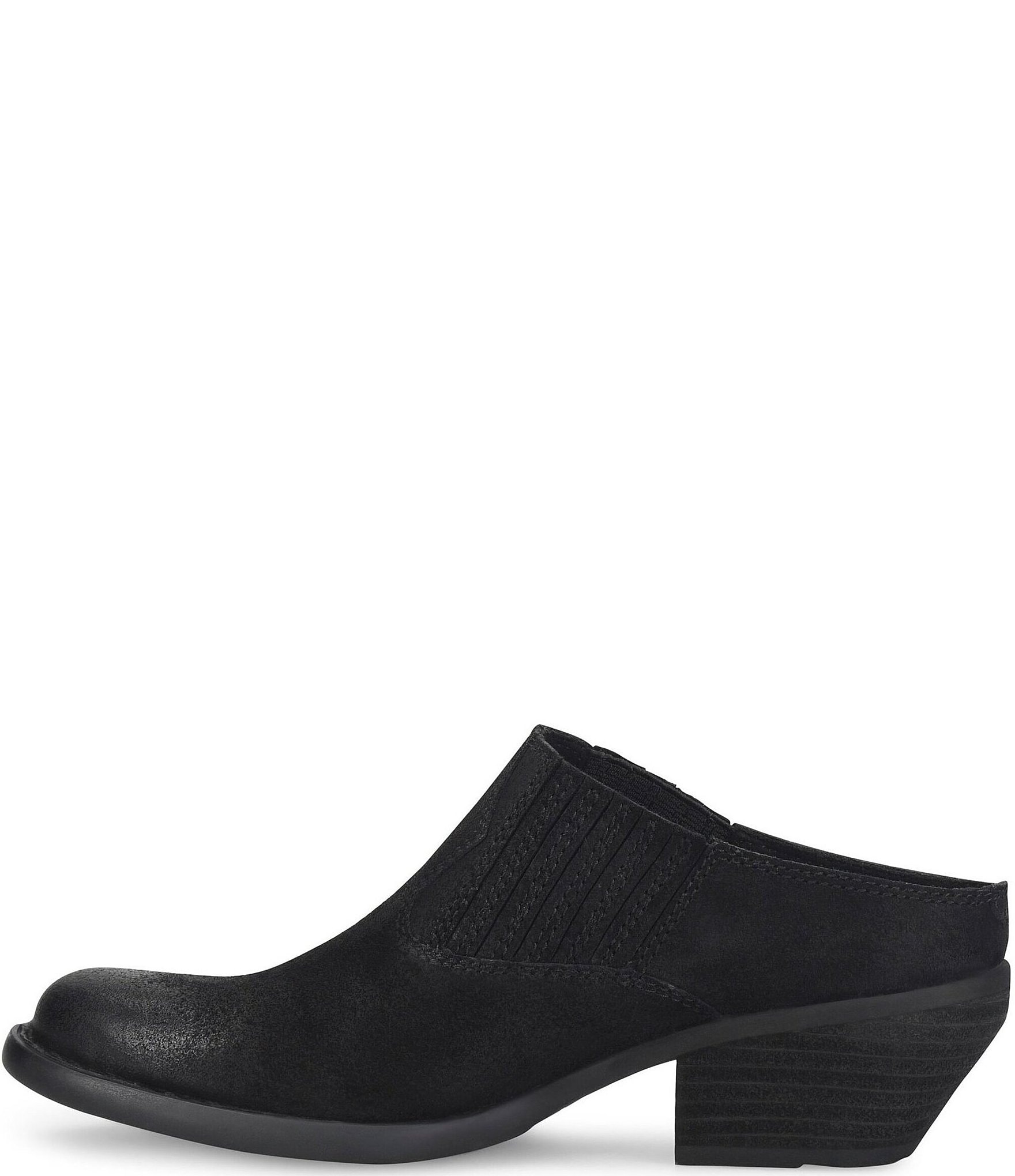 Born Monikah Distressed Leather Western Shooties