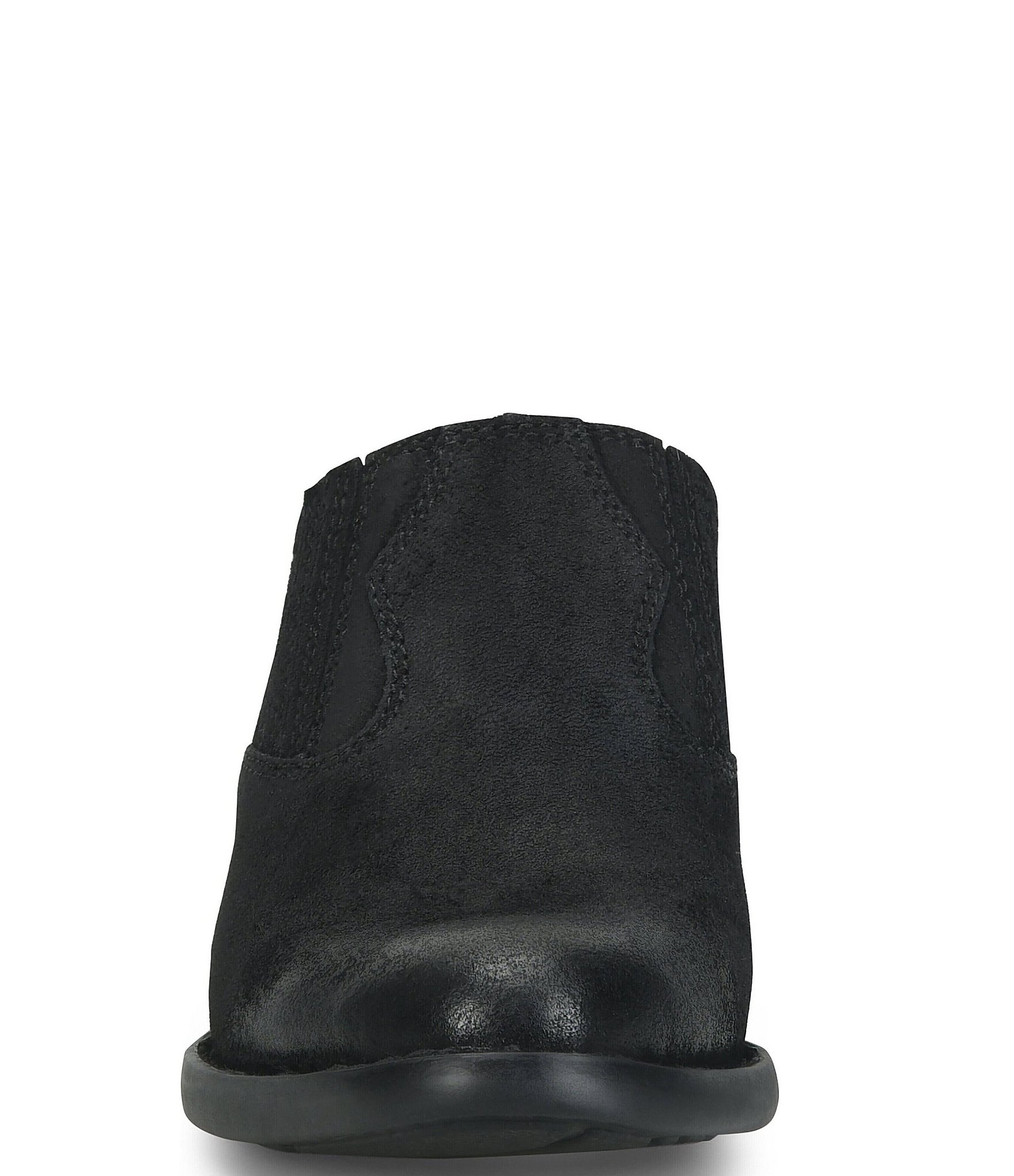 Born Monikah Distressed Leather Western Shooties