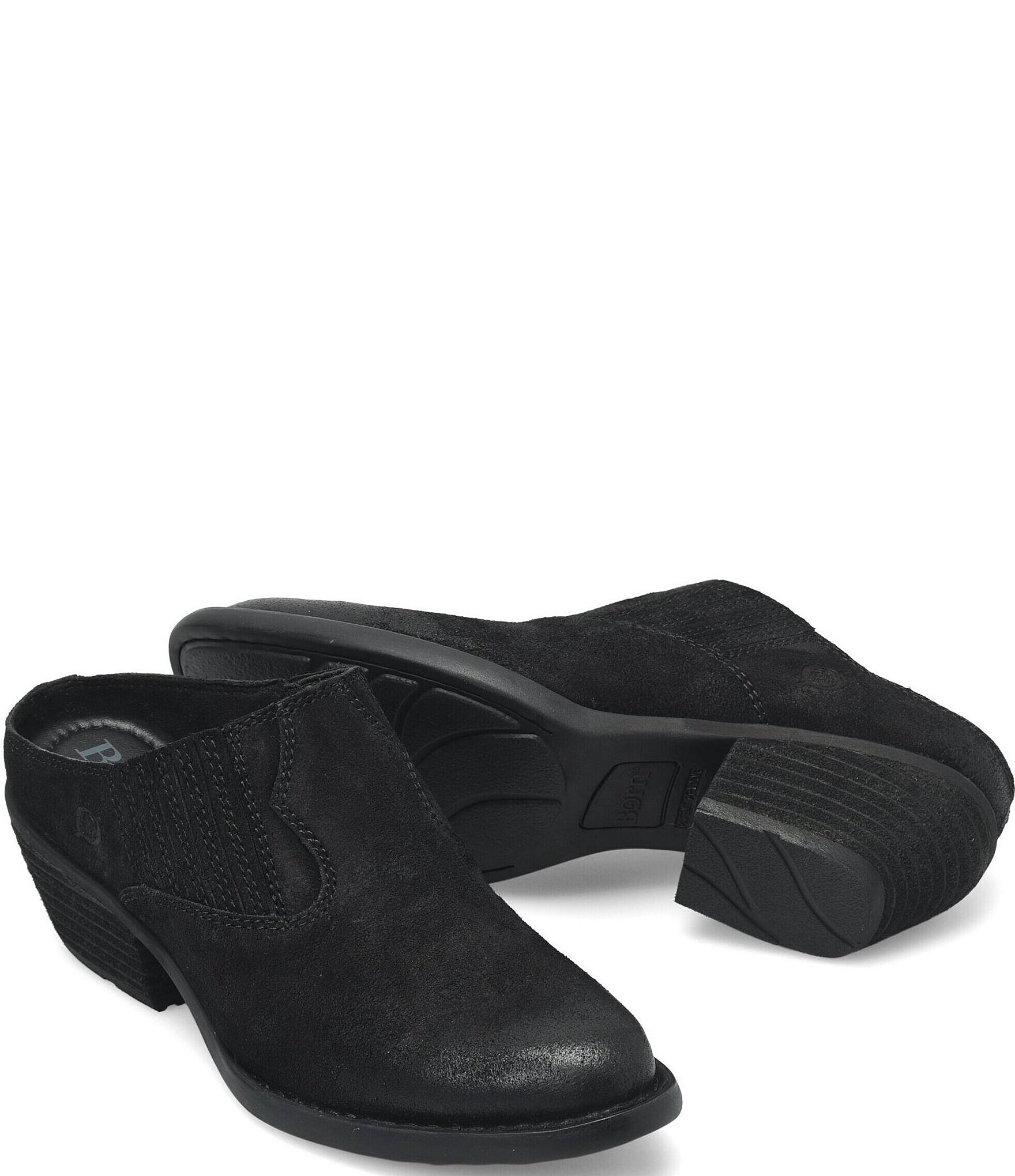 Born Monikah Distressed Leather Western Shooties