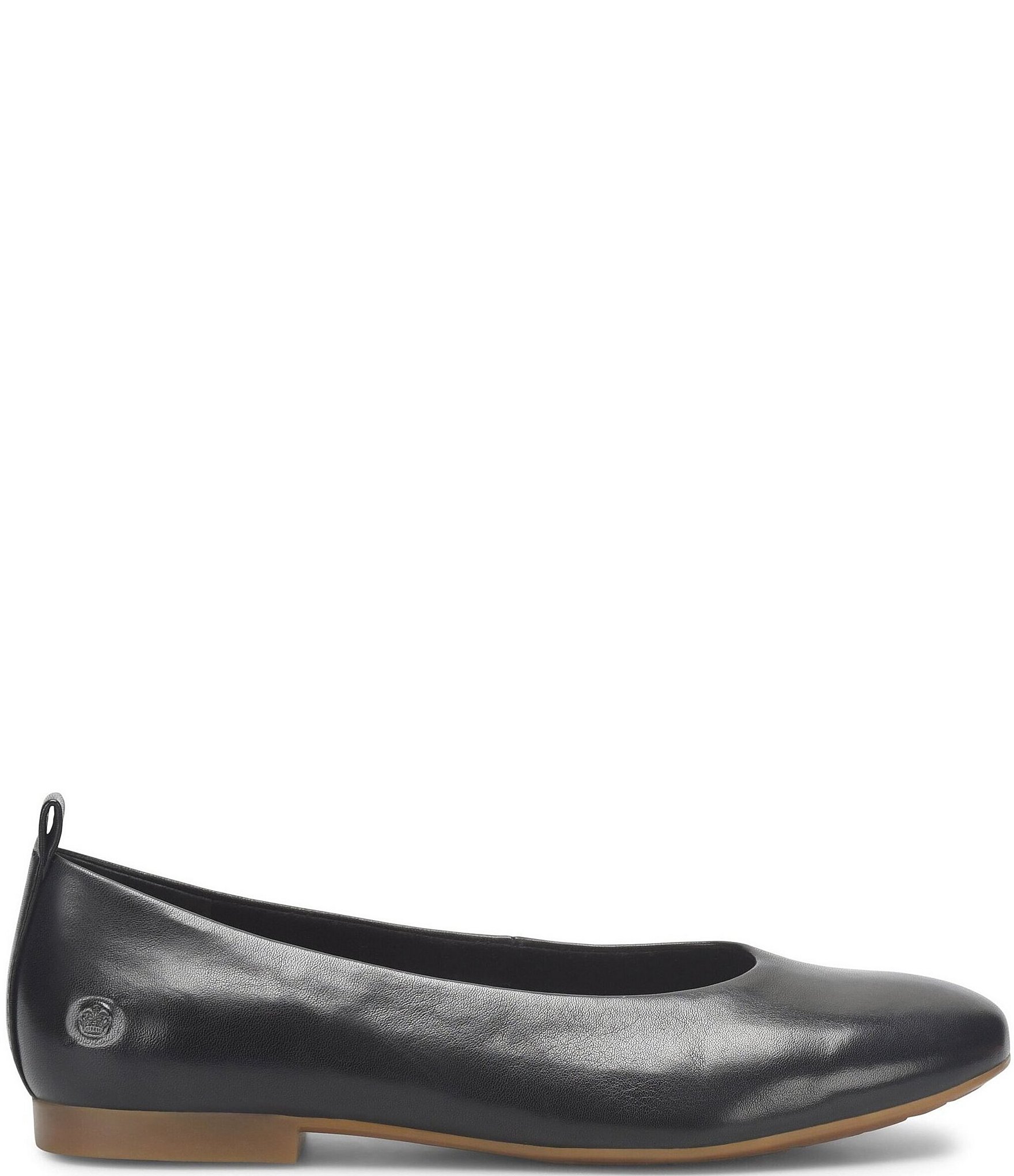 Born Patrice Leather Slip On Flats