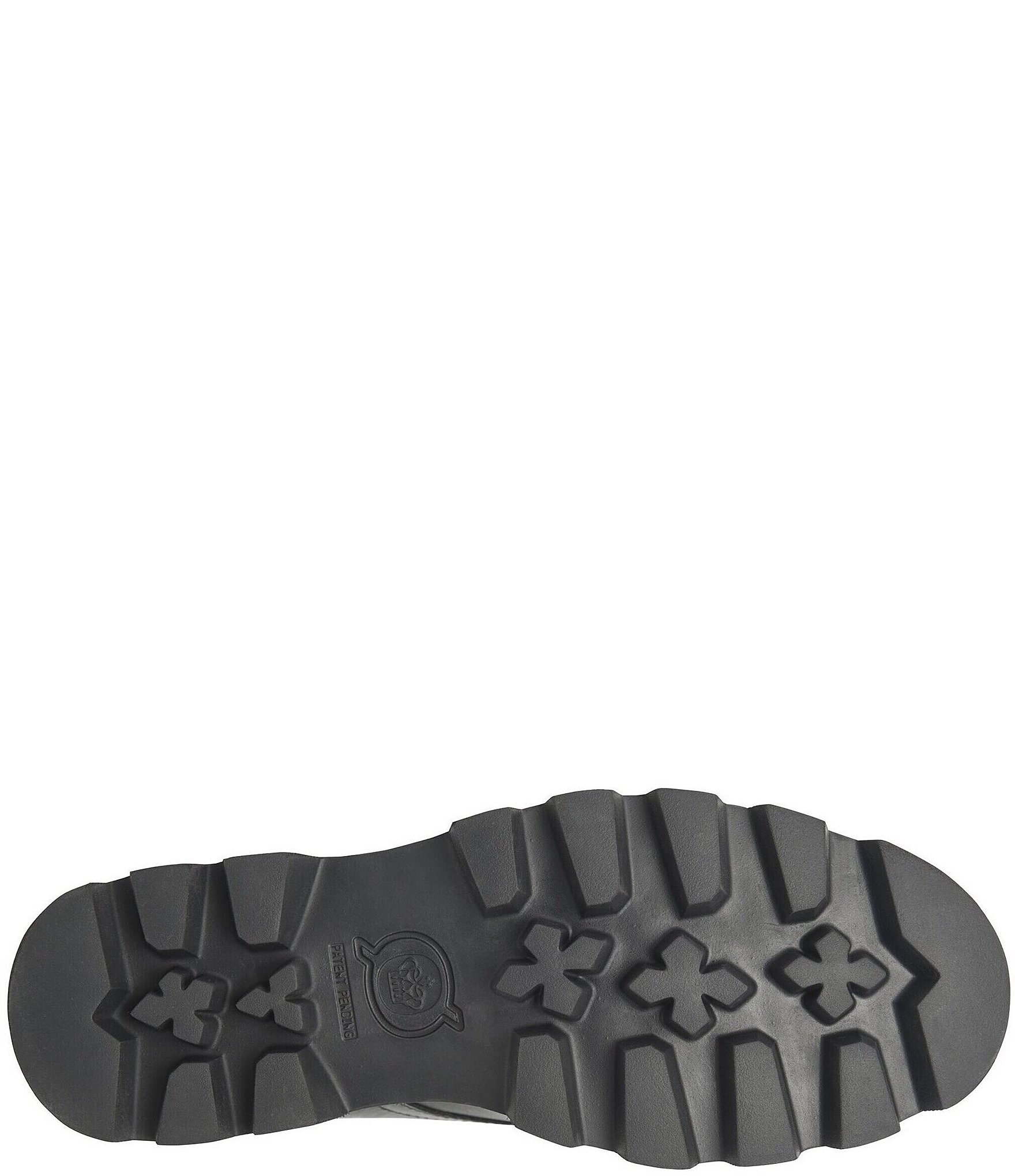 Born Sammi Leather Monk Strap Lugged Platform Loafers