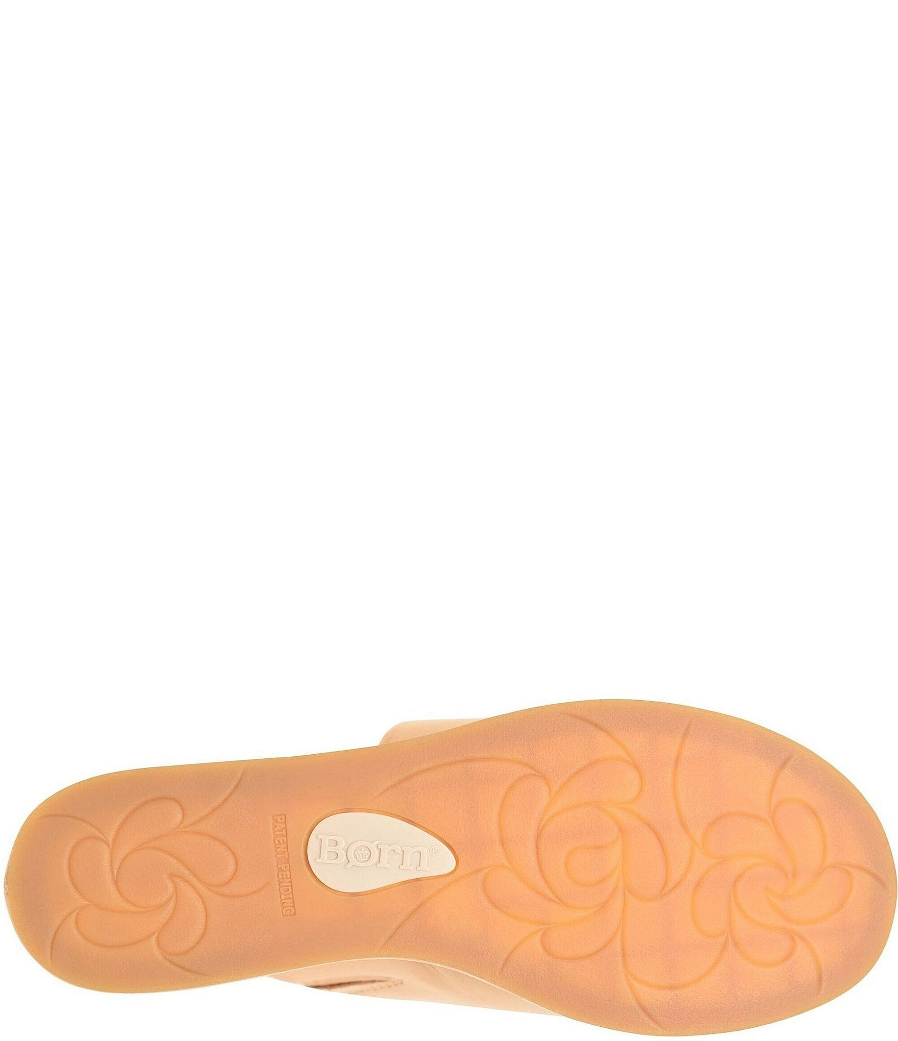 Born Shilo Leather Platform Wedge Slides