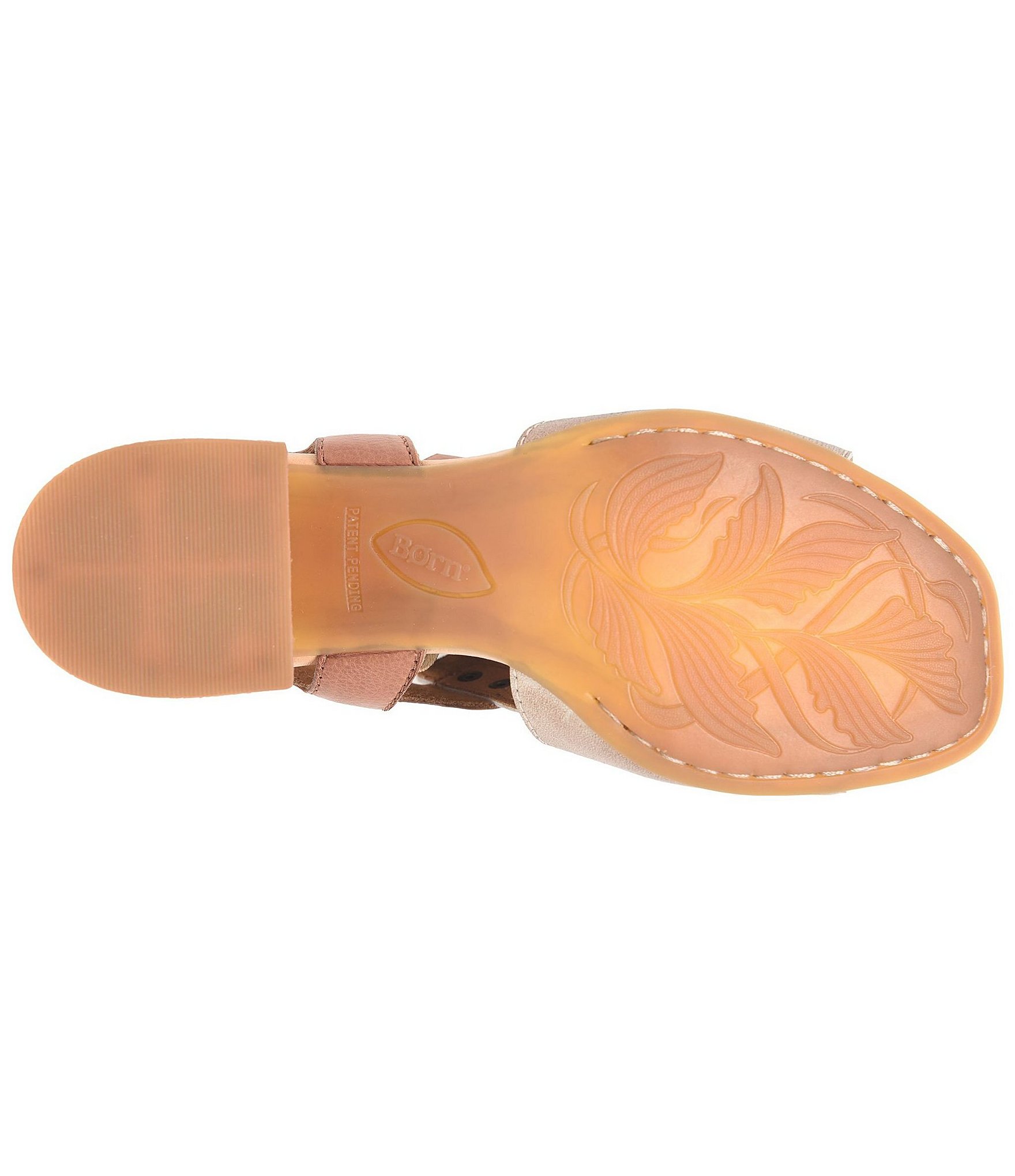 Born Sylvie Leather Peep Toe Slingback Shooties