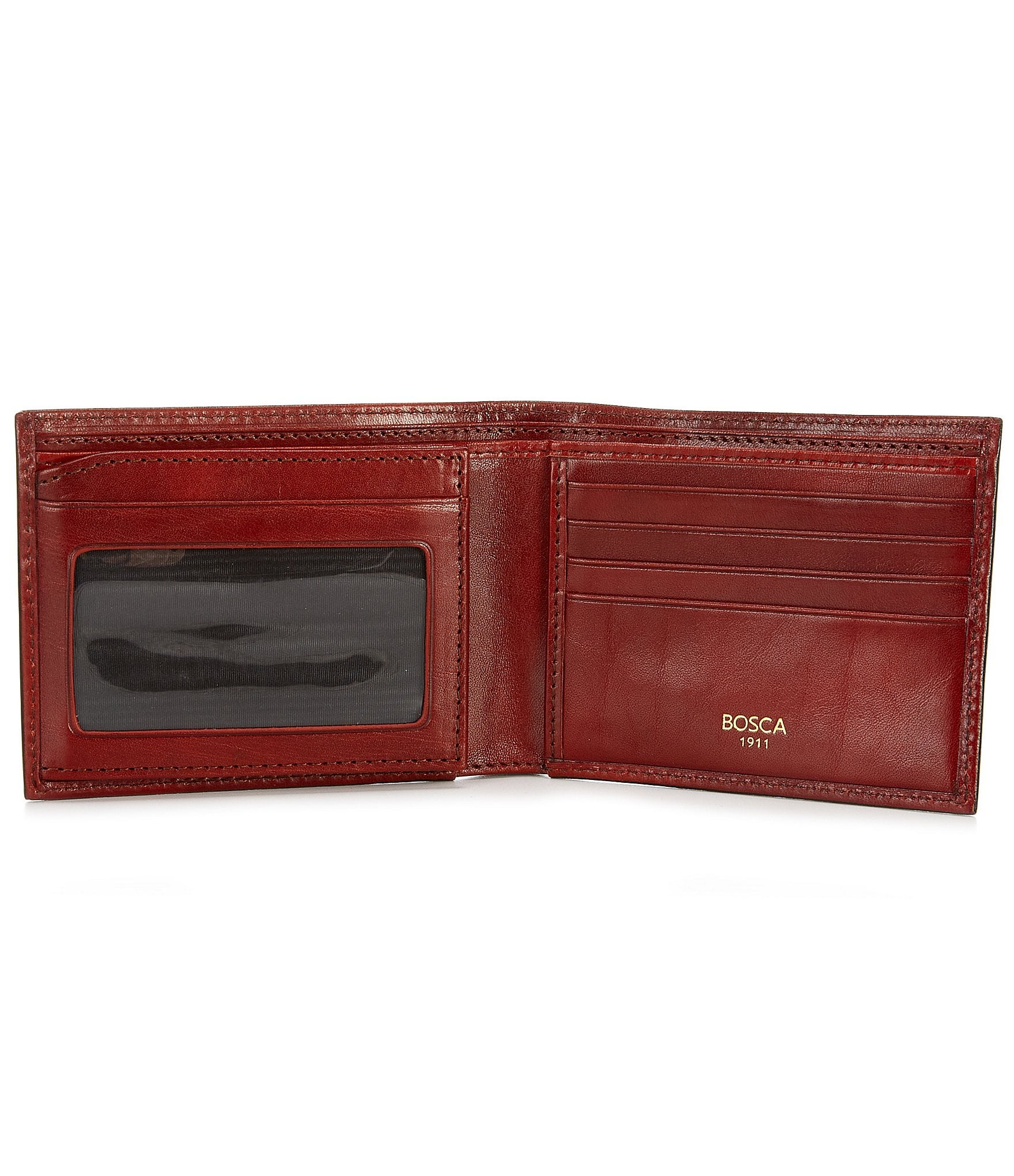 Bosca #double;Continental#double; Bifold Wallet