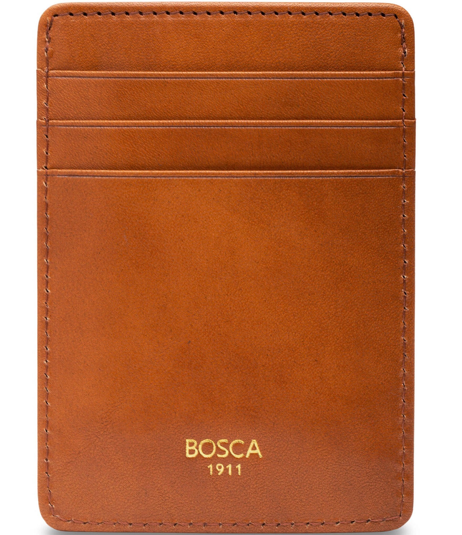 Bosca Old Leather Front Pocket Wallet