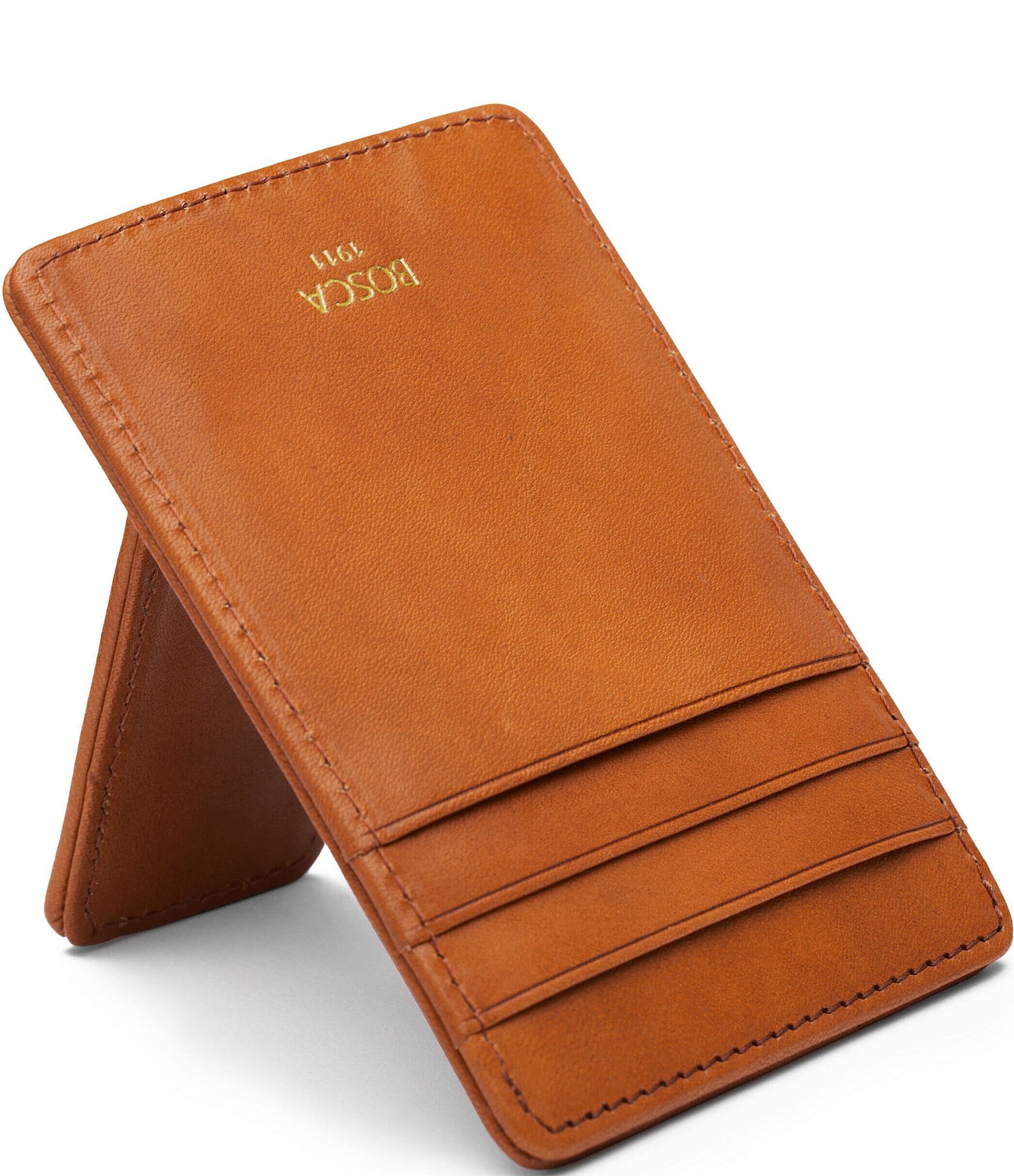 Bosca Old Leather Front Pocket Wallet