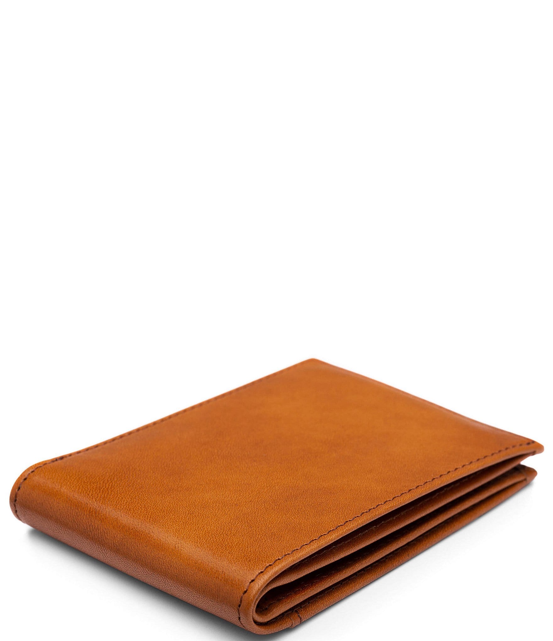 Bosca Small Bi-Fold Leather Wallet