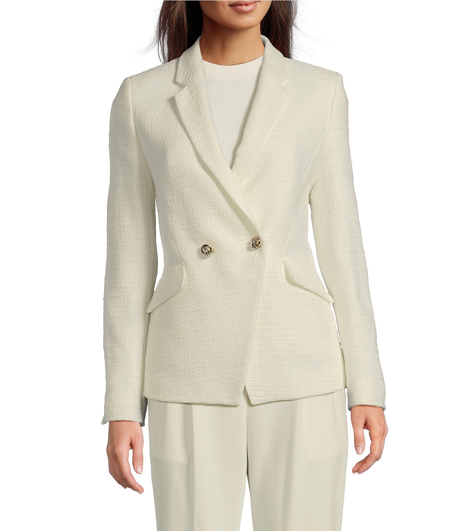 アウターその他 BOSS Woman Blazer Gnawed Blue 50530606 967 v-wh-17135-5.jpg