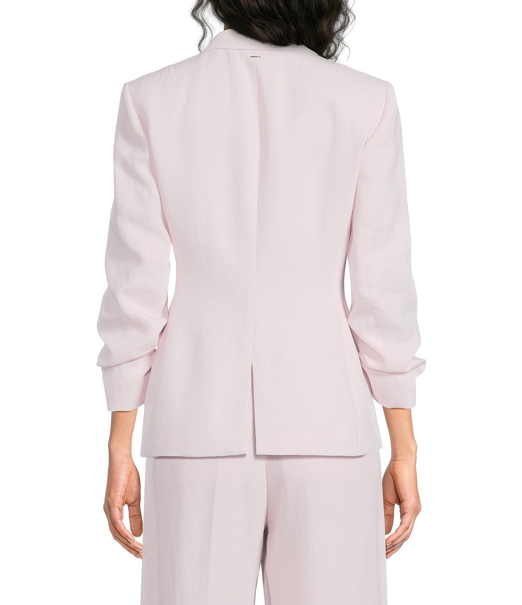 BOSS By Hugo Boss Jia Notch Lapel Bracelet Sleeve Blazer