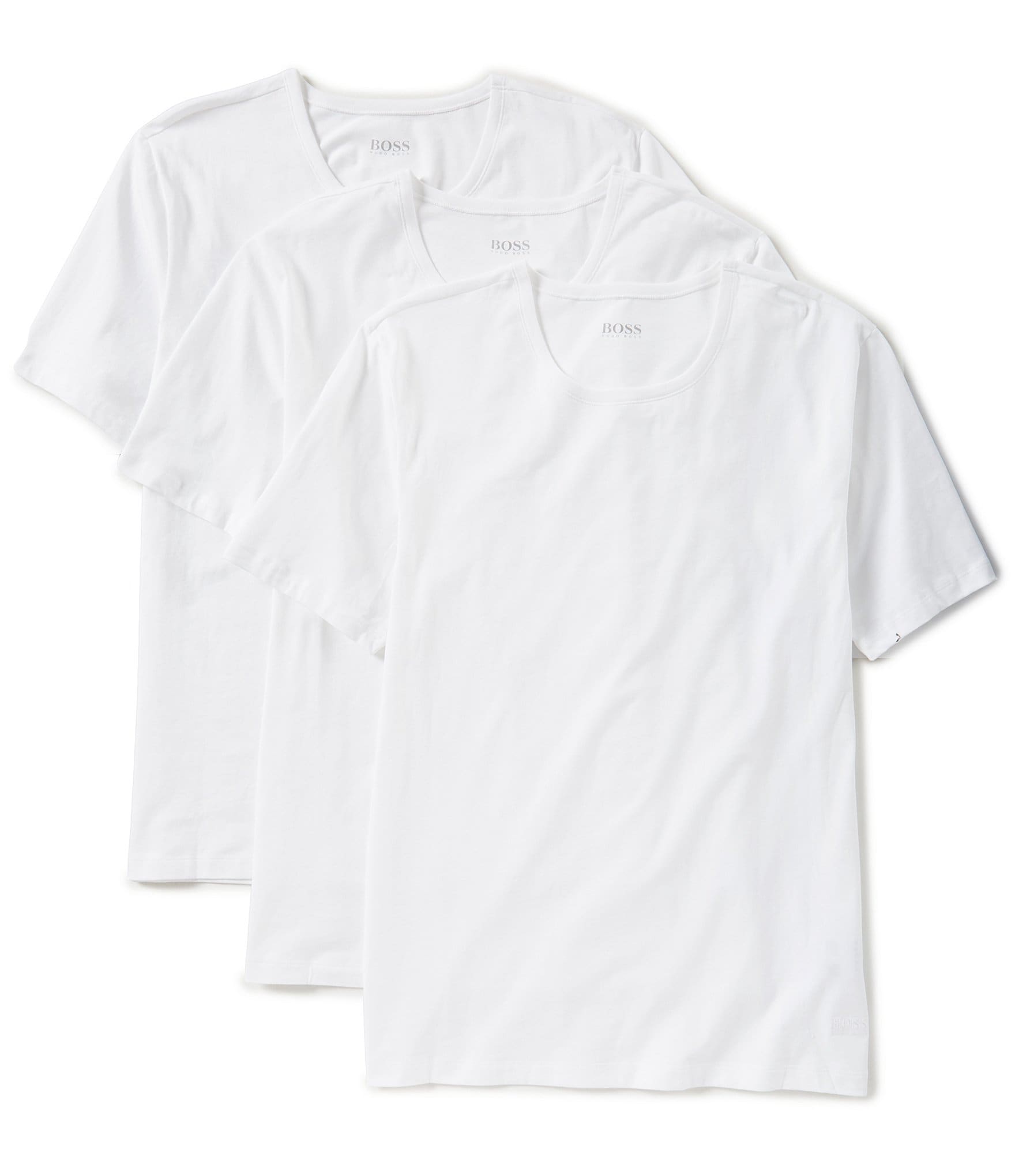 Hugo Boss BOSS Crewneck T-Shirt 3-Pack | Dillard's