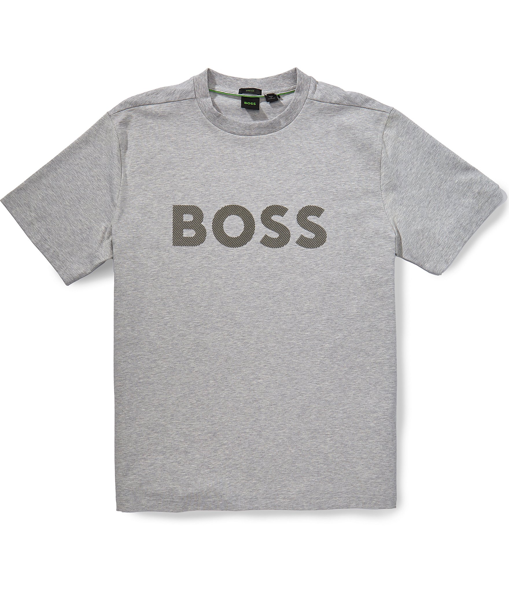 BOSS Iconic Logo Stretch Short Sleeve T-Shirt