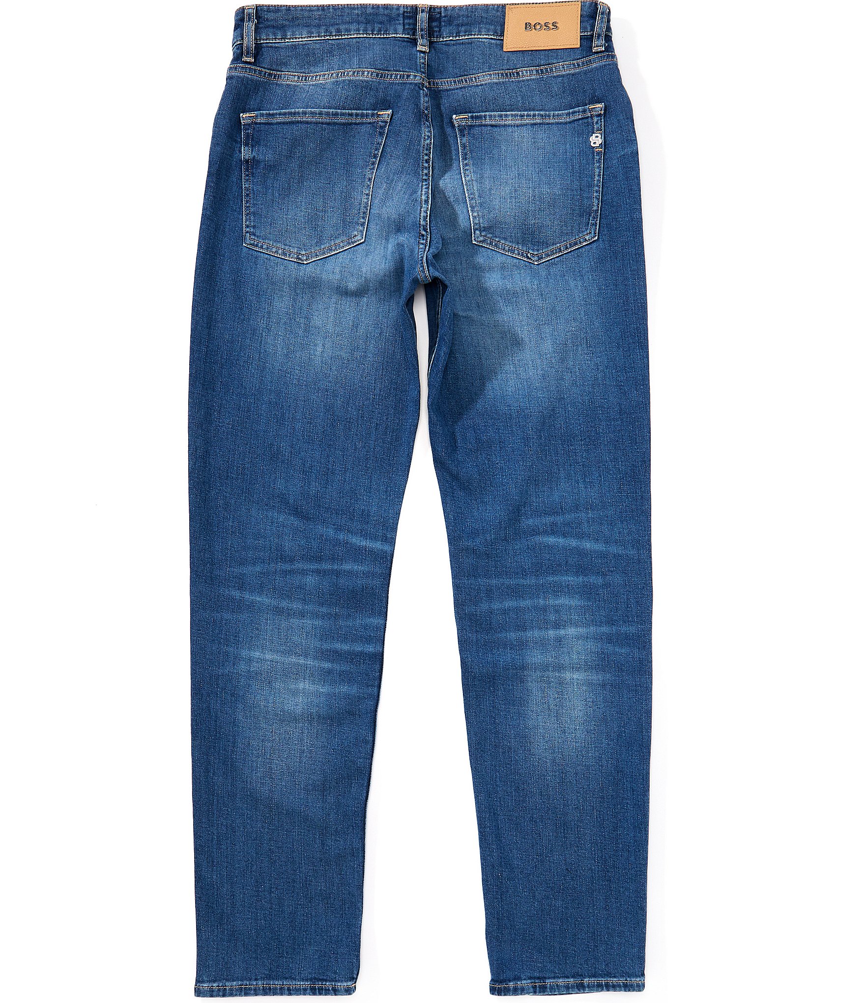 BOSS Maine Regular Fit Stretch Denim Jeans