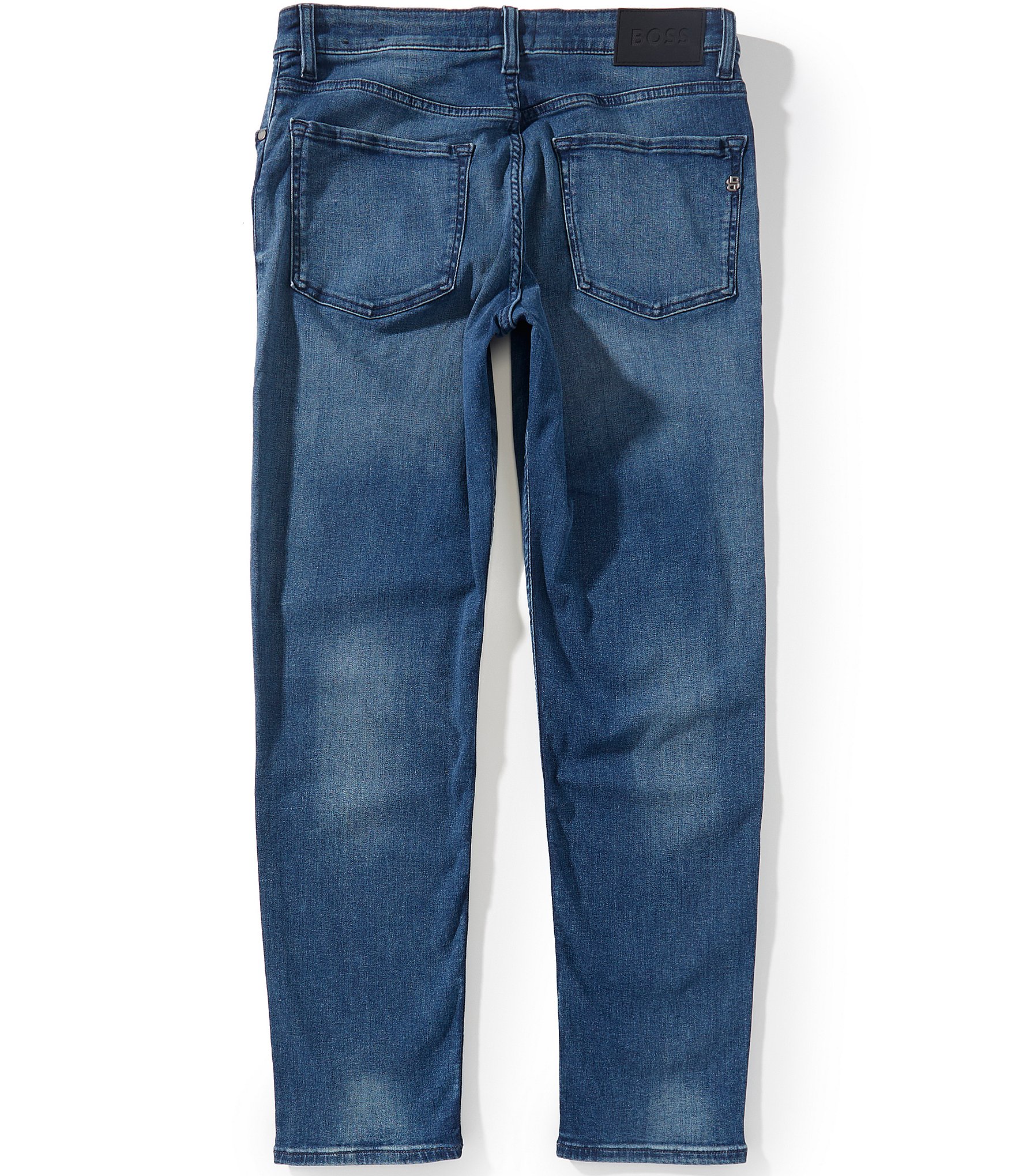 BOSS Maine Regular Fit Stretch Denim Jeans