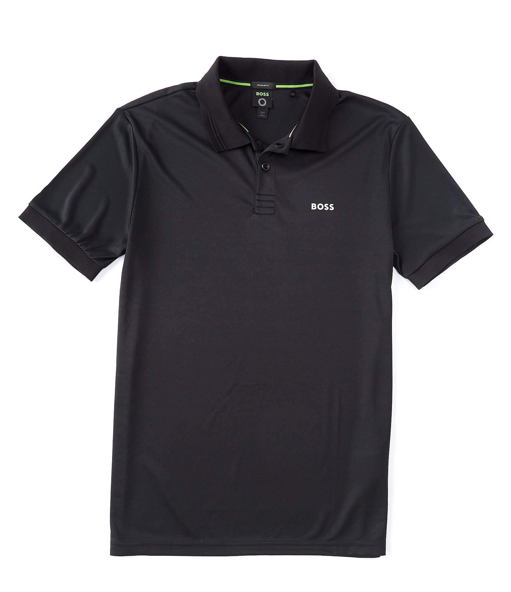 paritet dissipation snap BOSS Paddytech Performance Short-Sleeve Polo Shirt | Dillard's