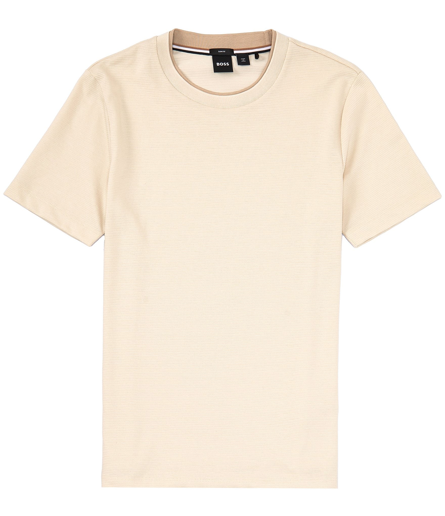 BOSS Slim Fit Tessler 140 Short Sleeve T-Shirt | Dillard's