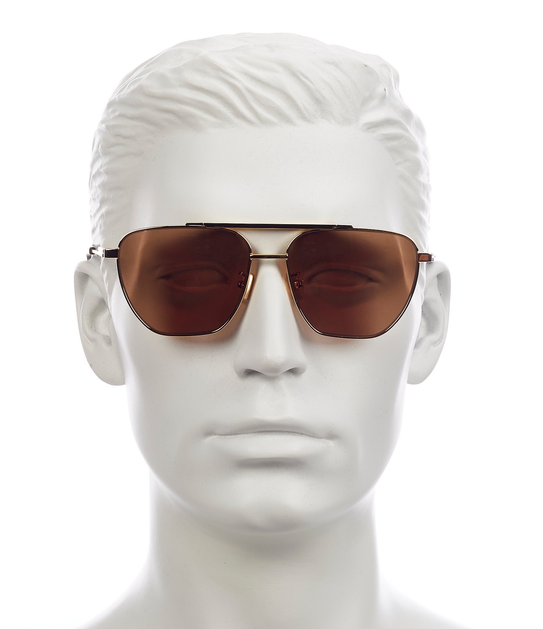 Bottega Veneta Unisex BV1236S 57mm Navigator Sunglasses