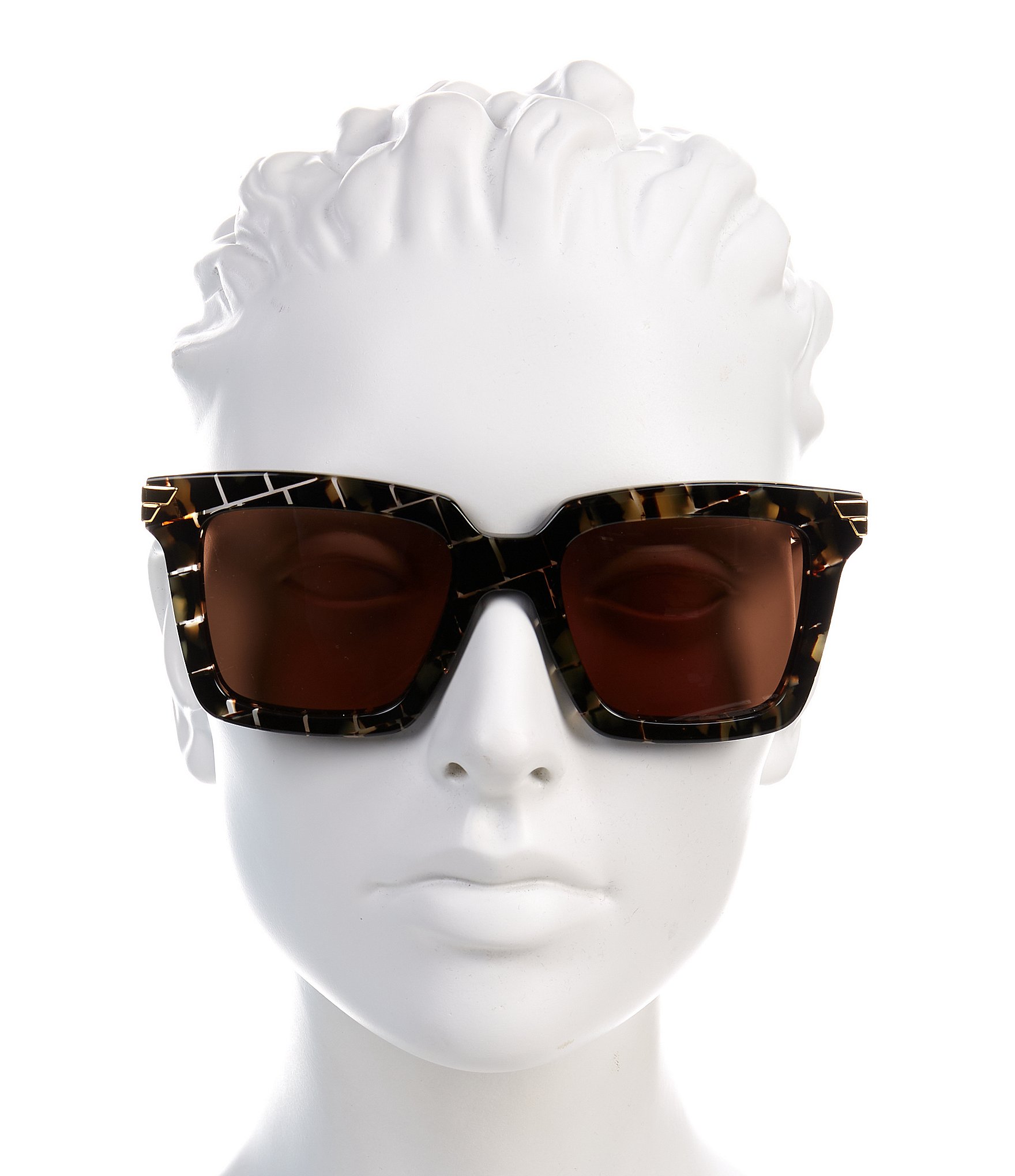 Bottega Veneta Women's BV1005S 53mm Square Sunglasses