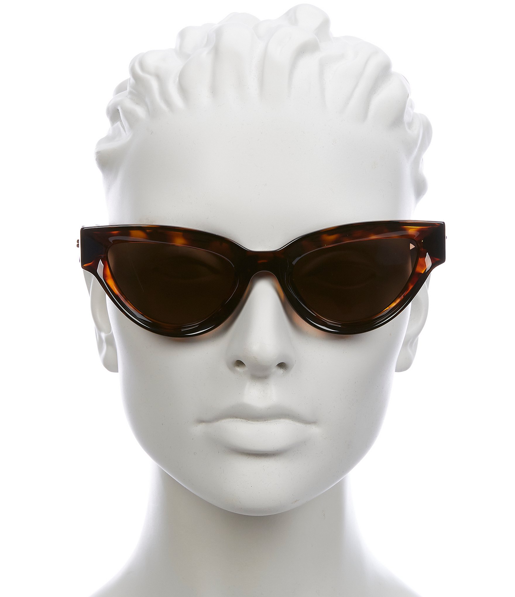 Bottega Veneta Women's BV1249S Edgy 53mm Havana Cat Eye Sunglasses