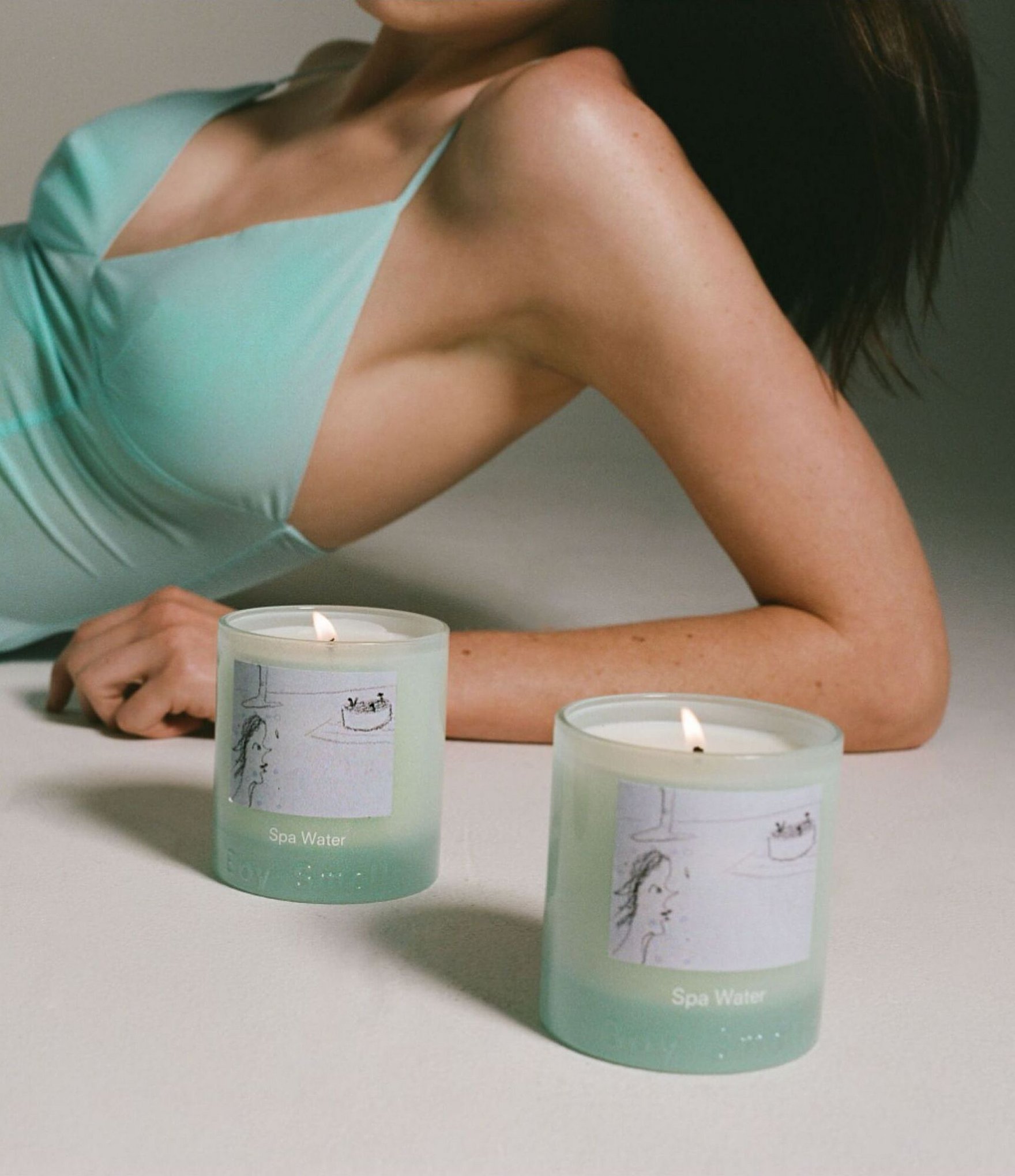 Boy Smells Spa Water Candle, 8.5 oz.