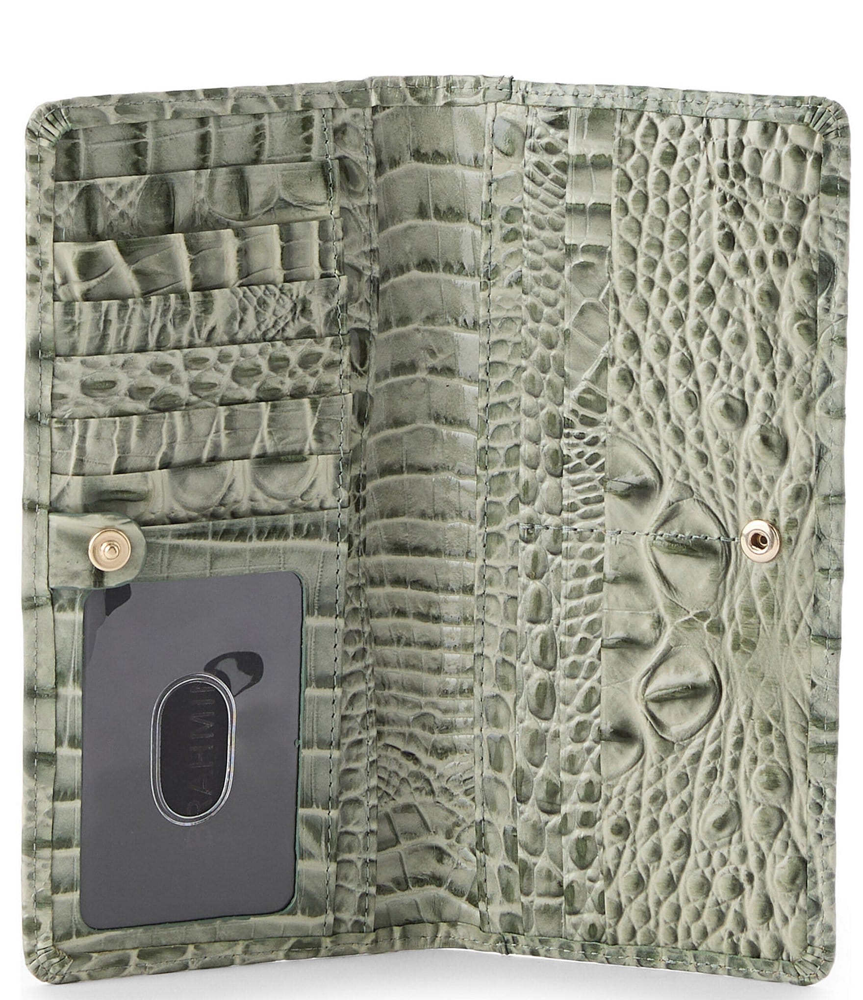 BRAHMIN Ady Melbourne Collection Softgrass Bifold Wallet