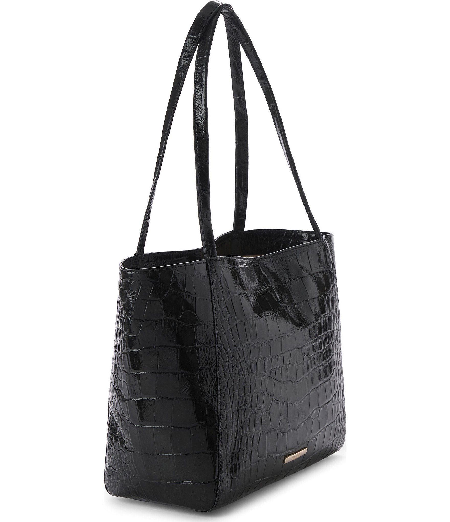 BRAHMIN Alba Collection Mona Embossed Tote Bag