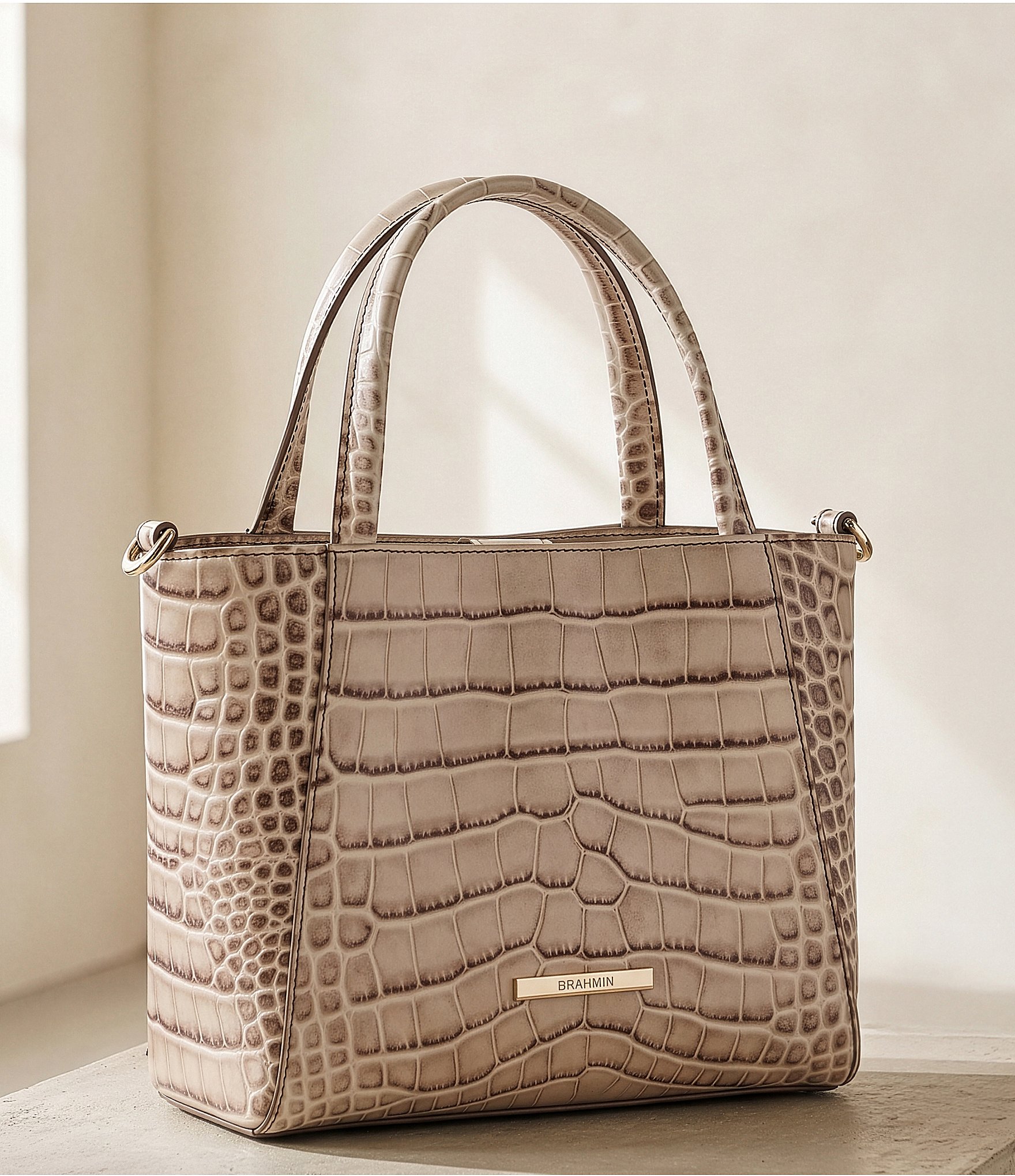 BRAHMIN Alba Collection Small Mona Tote Bag