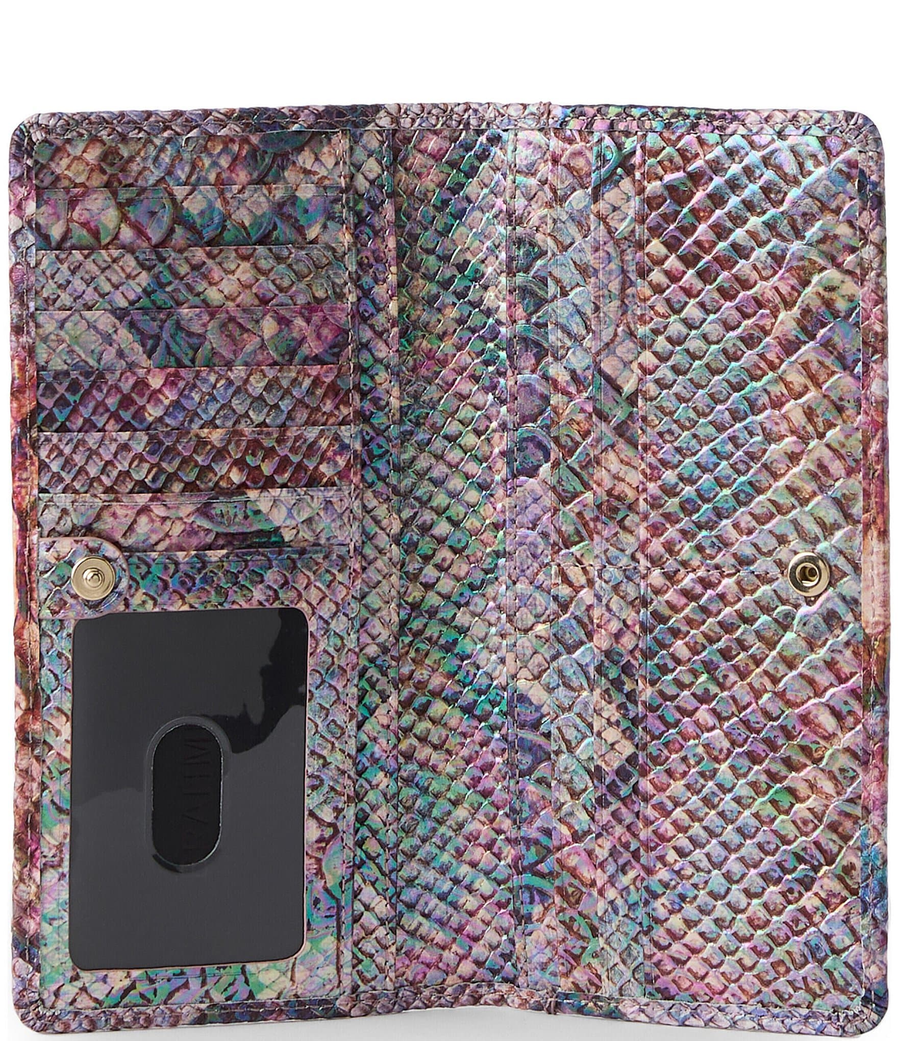 BRAHMIN Ametrine Collection Dewberry Ady Bifold Wallet