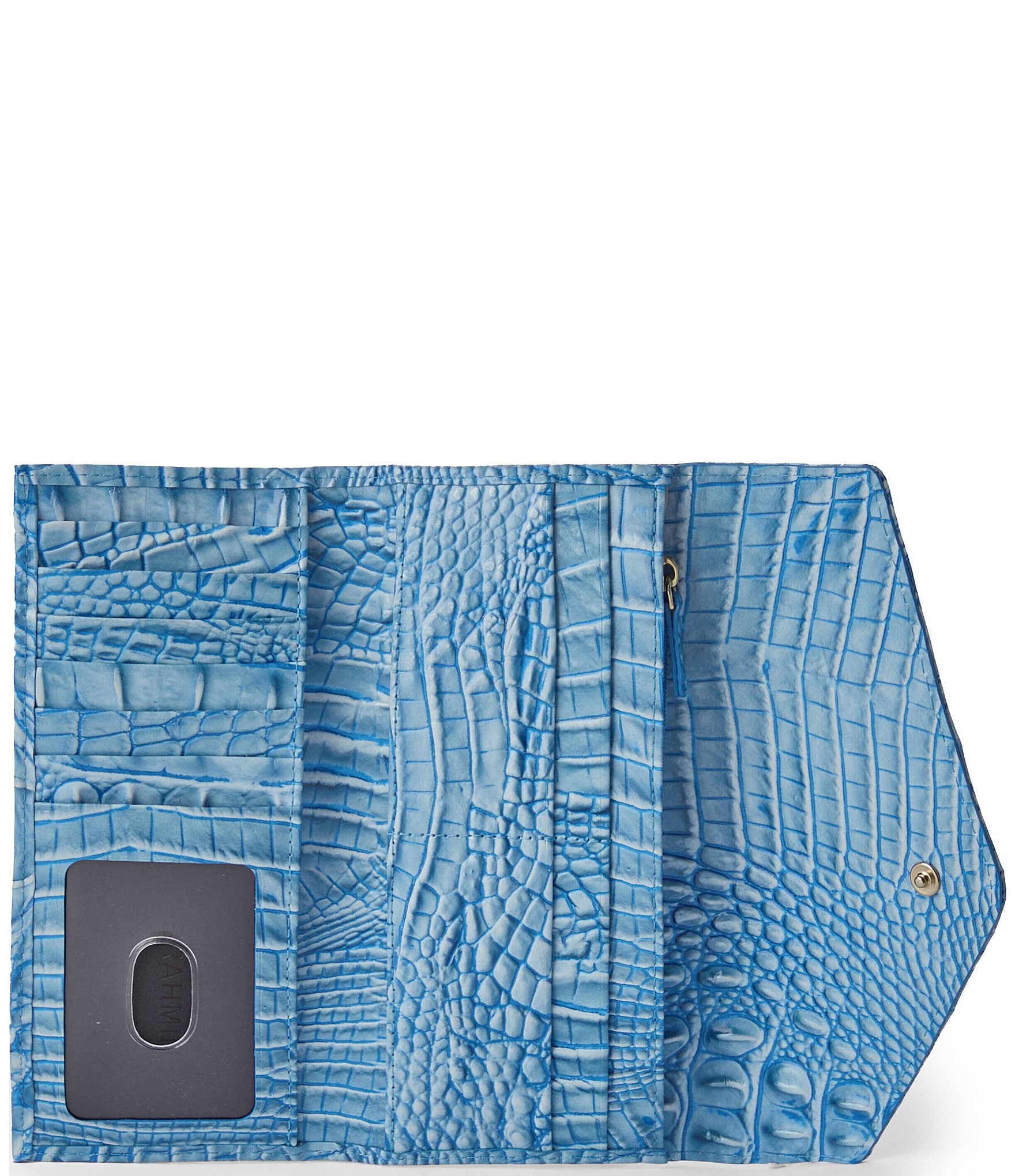BRAHMIN Aura Blue Melbourne Veronica Wallet