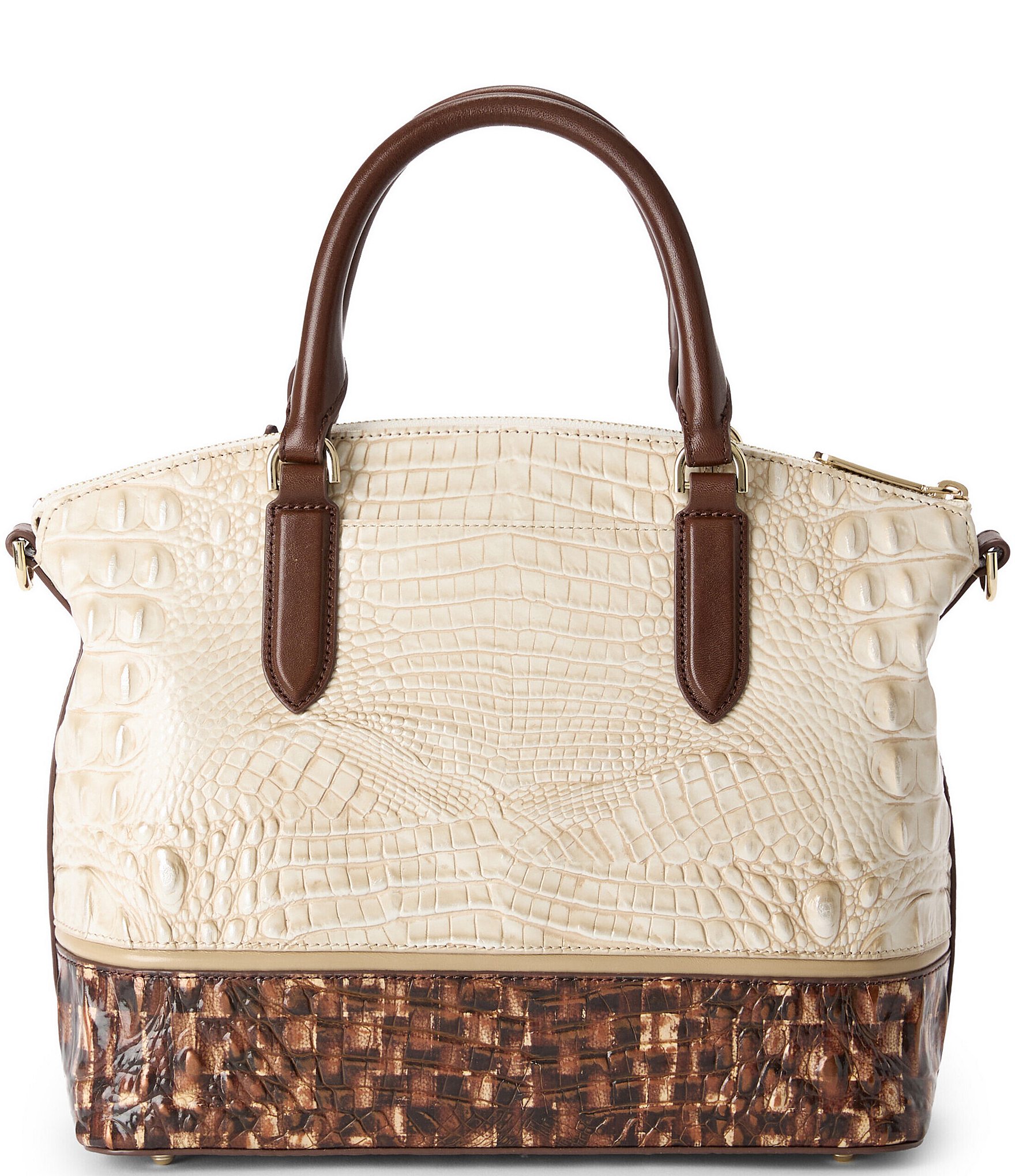 BRAHMIN Banyan Collection Multi Duxbury Satchel Bag