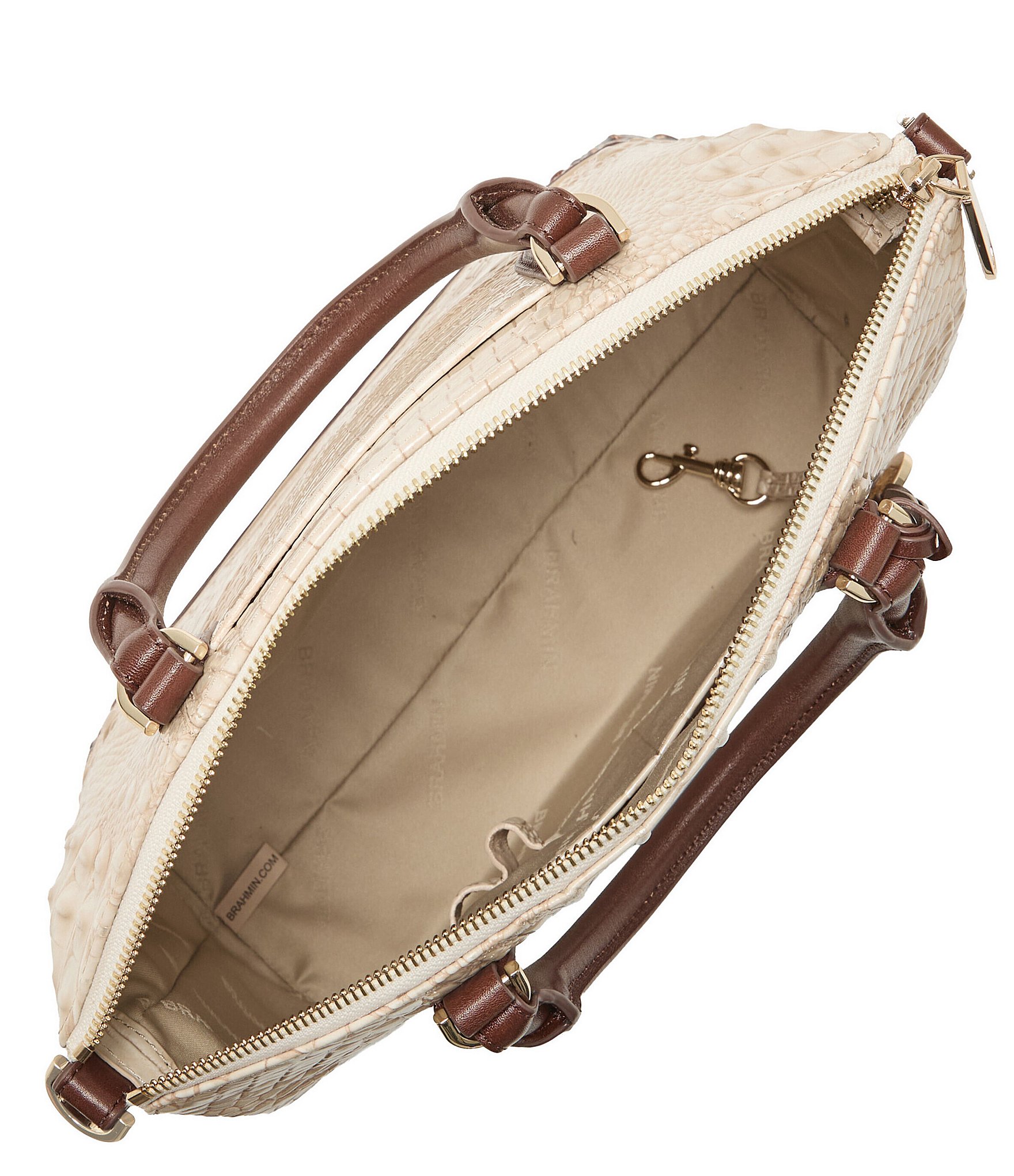 BRAHMIN Banyan Collection Multi Duxbury Satchel Bag