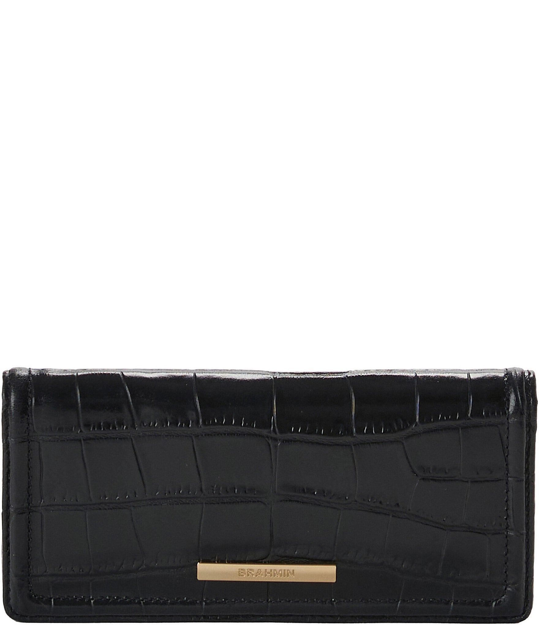 BRAHMIN Bedford Collection Black Ady Wallet