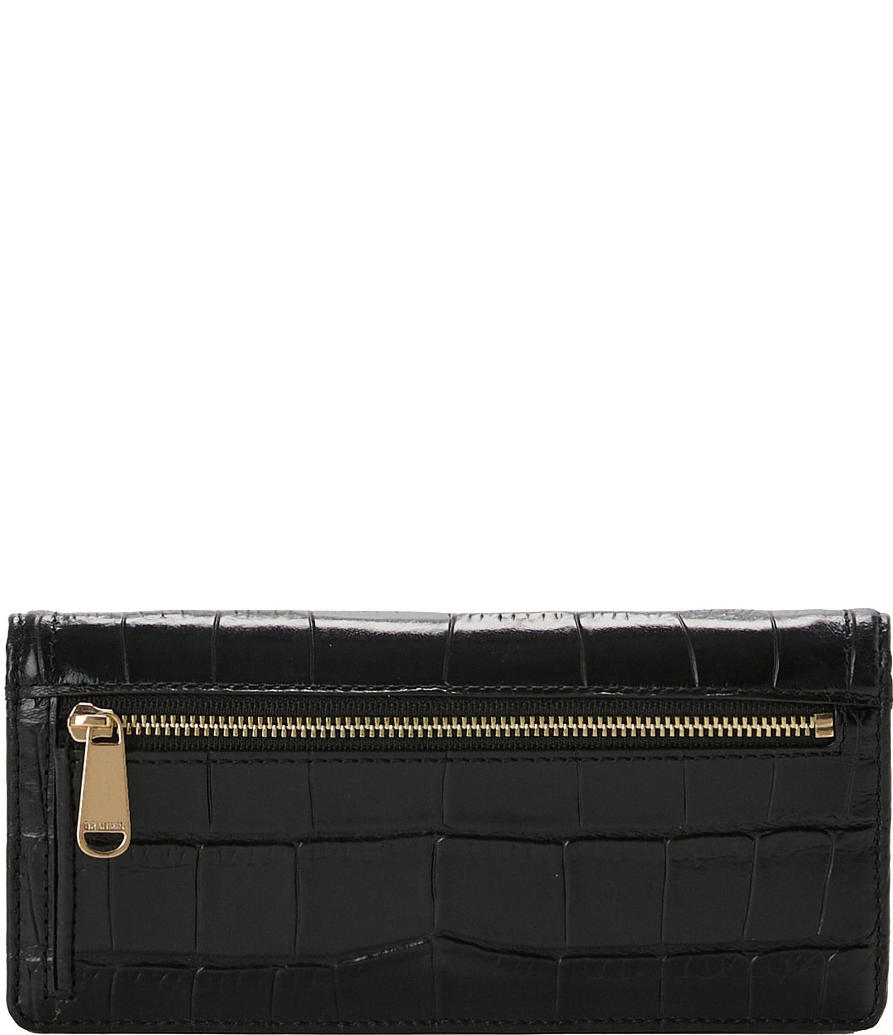 BRAHMIN Bedford Collection Black Ady Wallet