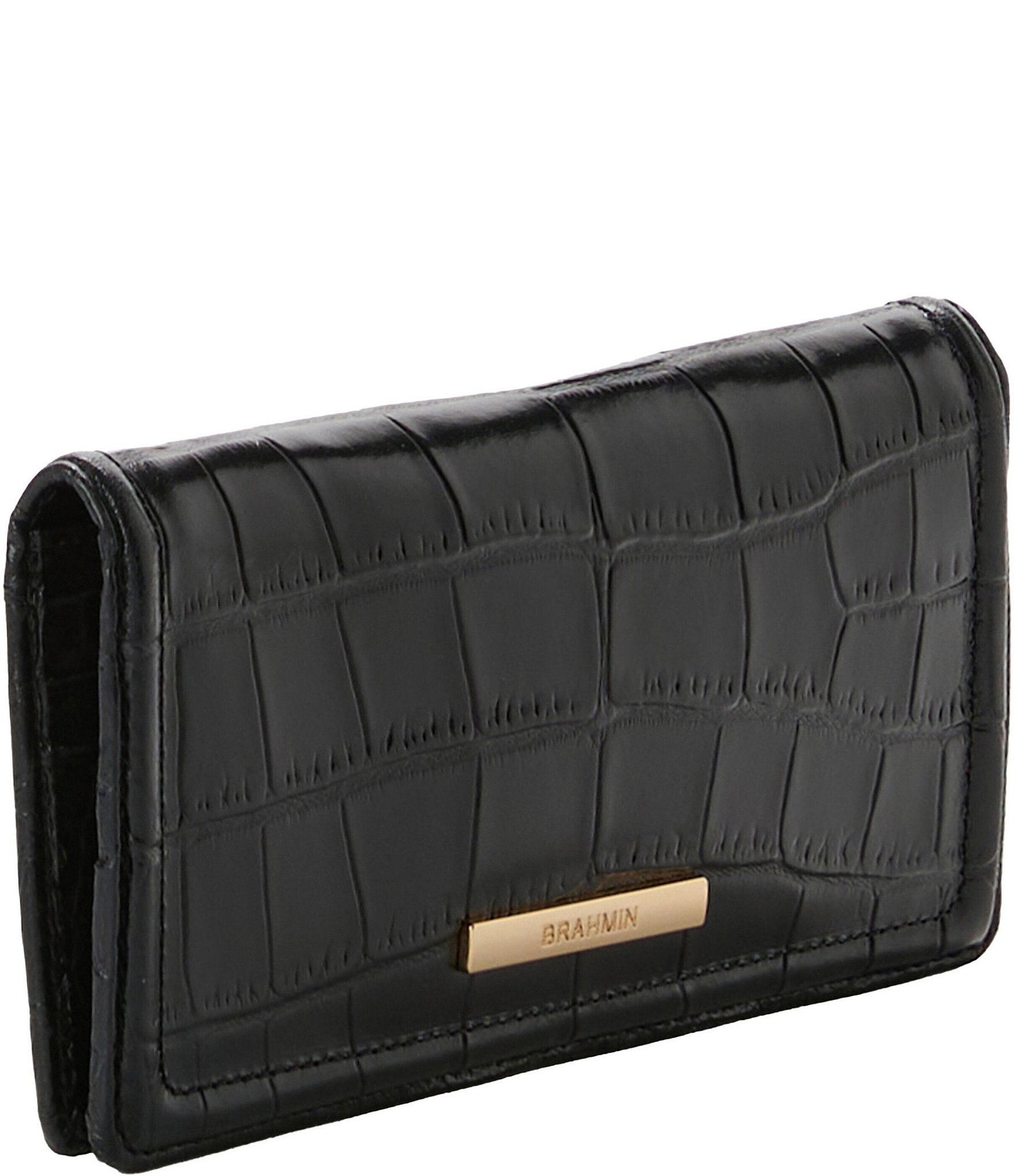 BRAHMIN Bedford Collection Black Ady Wallet