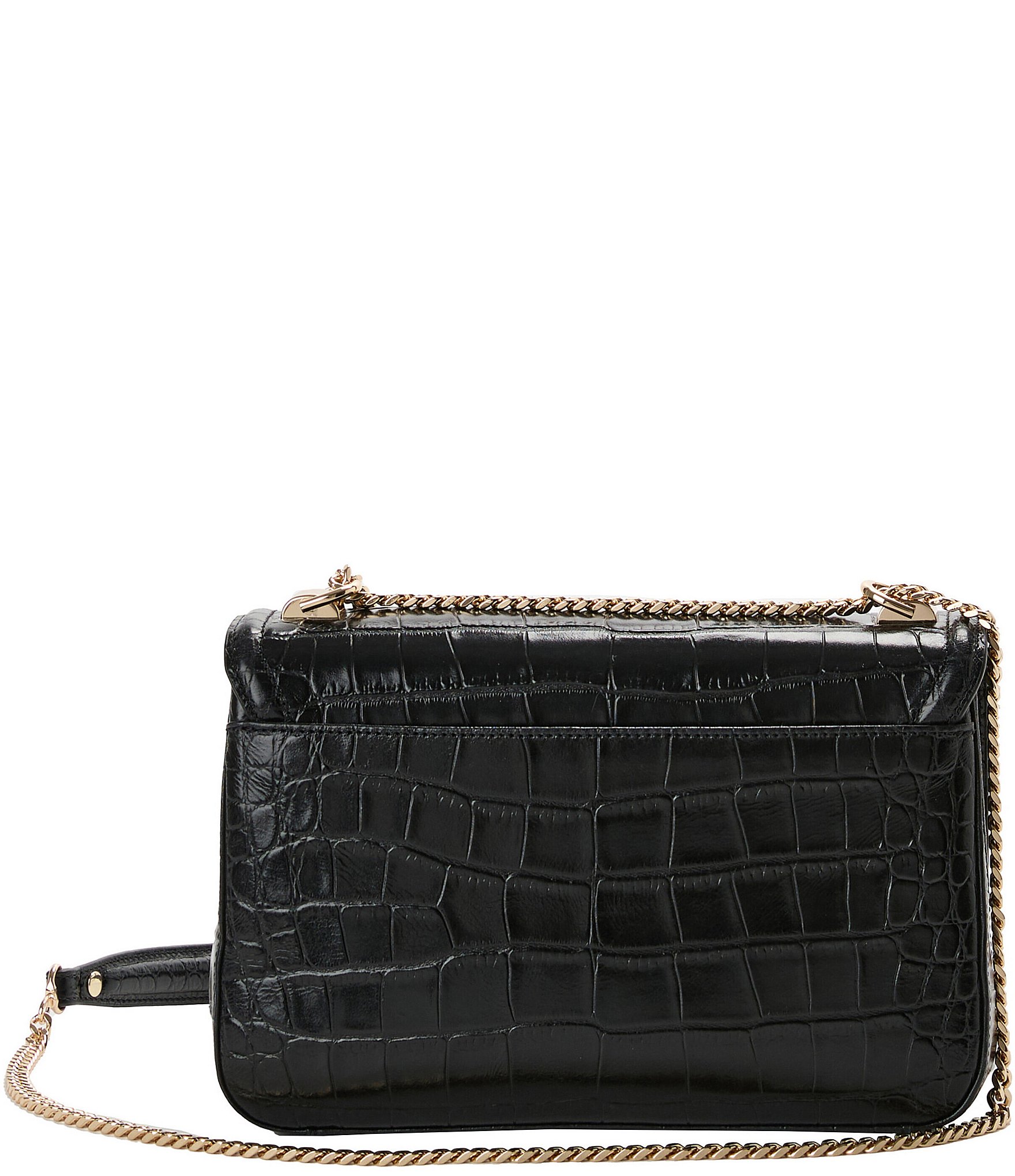 BRAHMIN Bedford Collection Black Rosalie Crossbody Bag