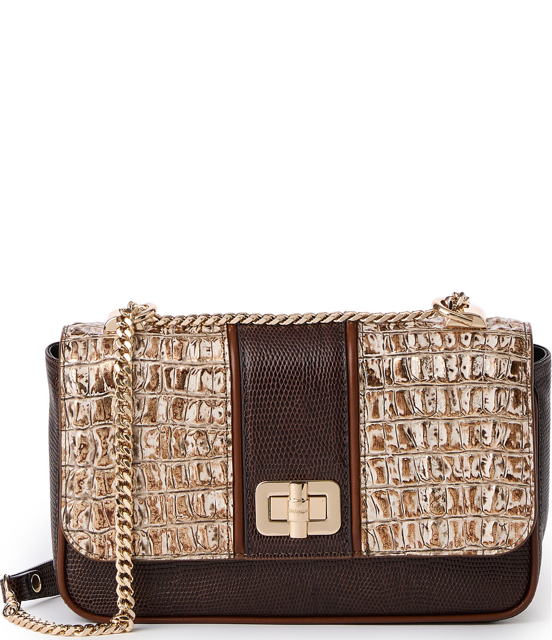 BRAHMIN Berryline Collection Ganache Hallie Crossbody Bag