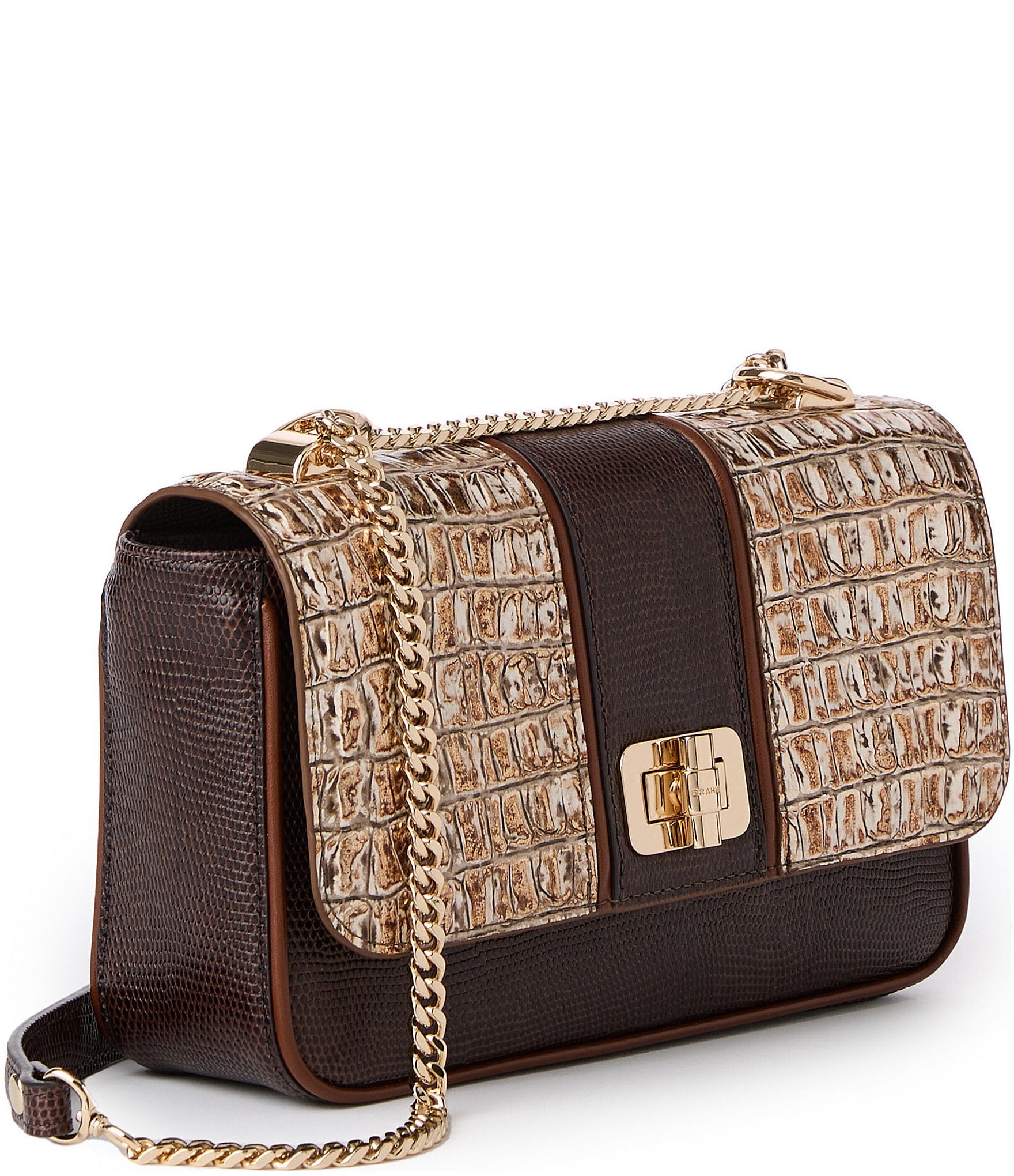 BRAHMIN Berryline Collection Ganache Hallie Crossbody Bag