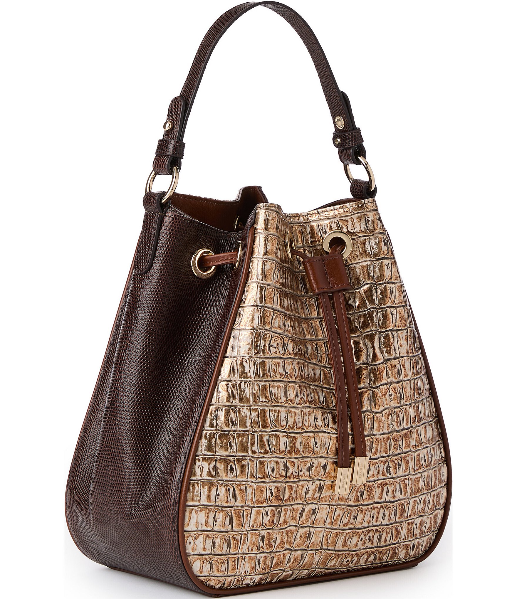 BRAHMIN Berryline Collection Ganache Melinda Bucket Bag