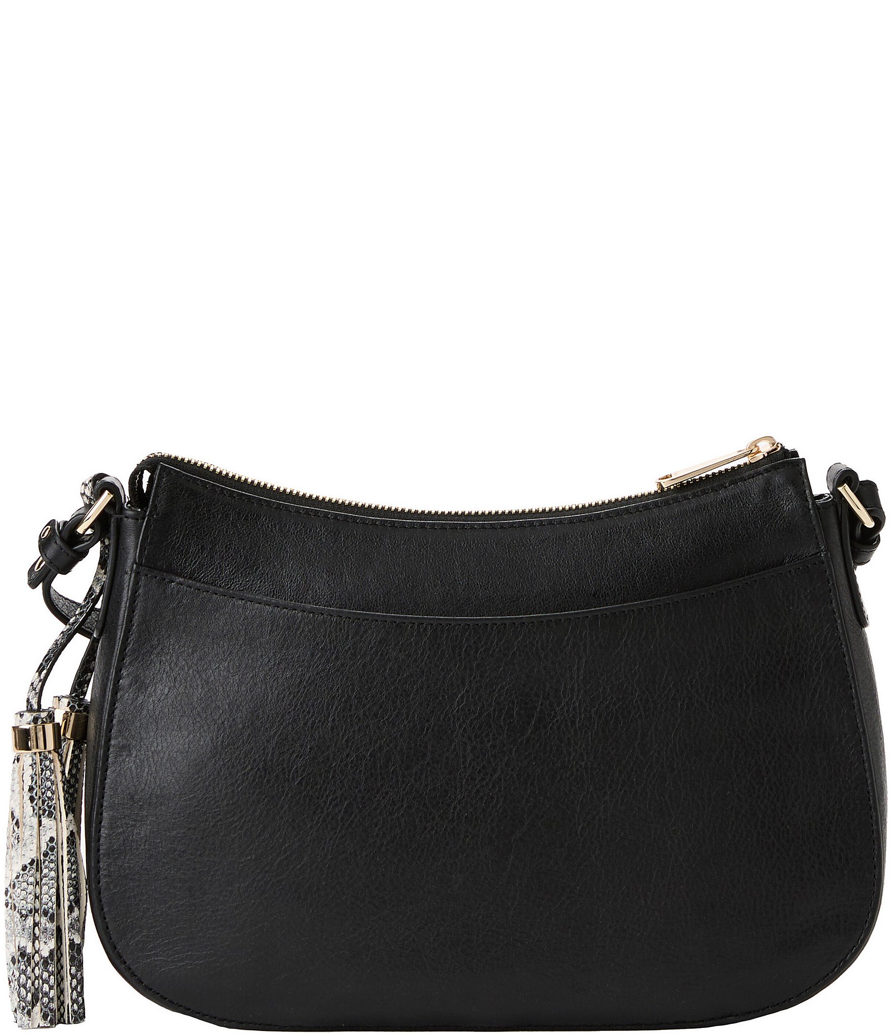 BRAHMIN Blazer Collection Black Shayna Crossbody Bag