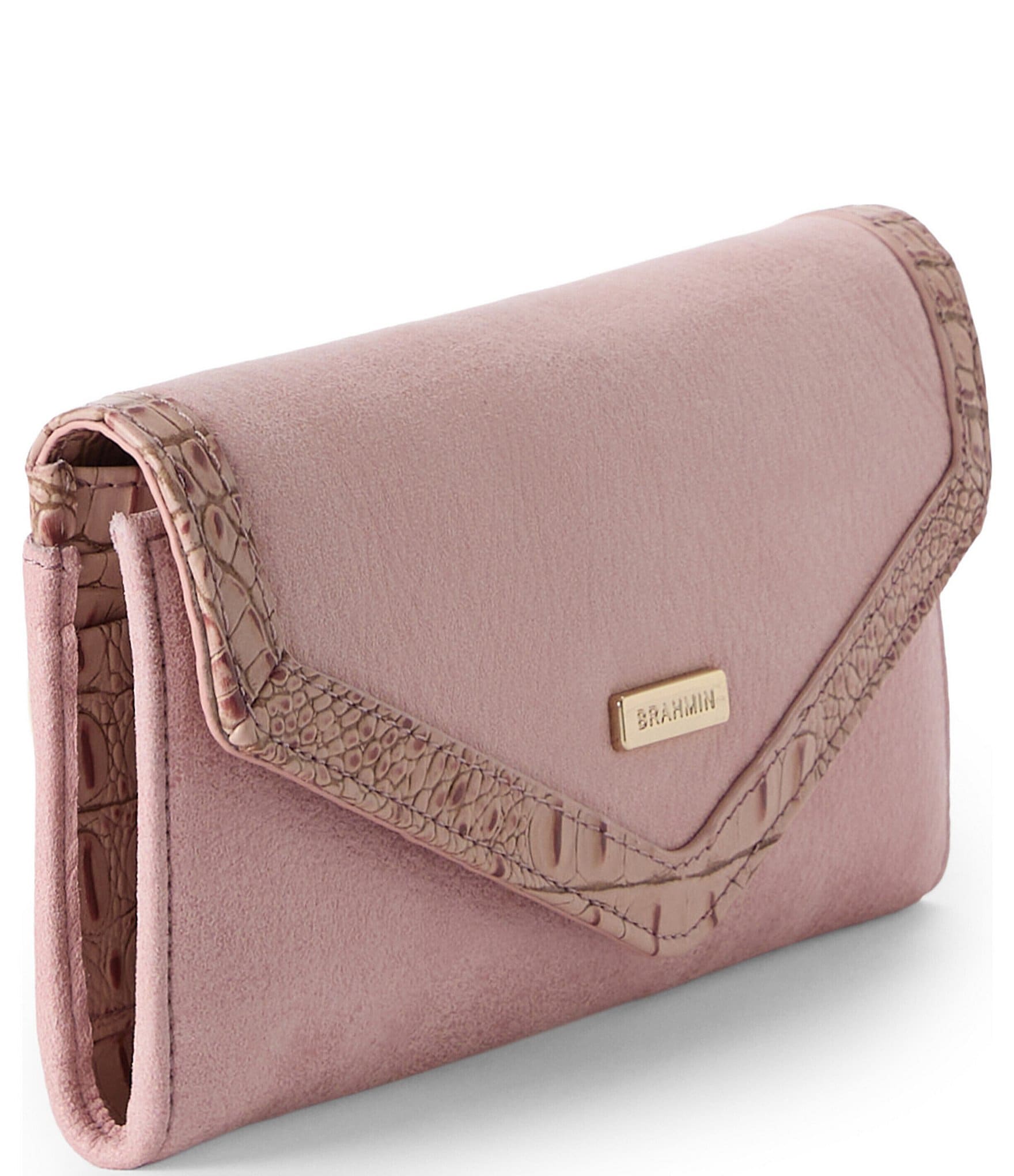 BRAHMIN Adrift Collection Veronica Blush Wallet