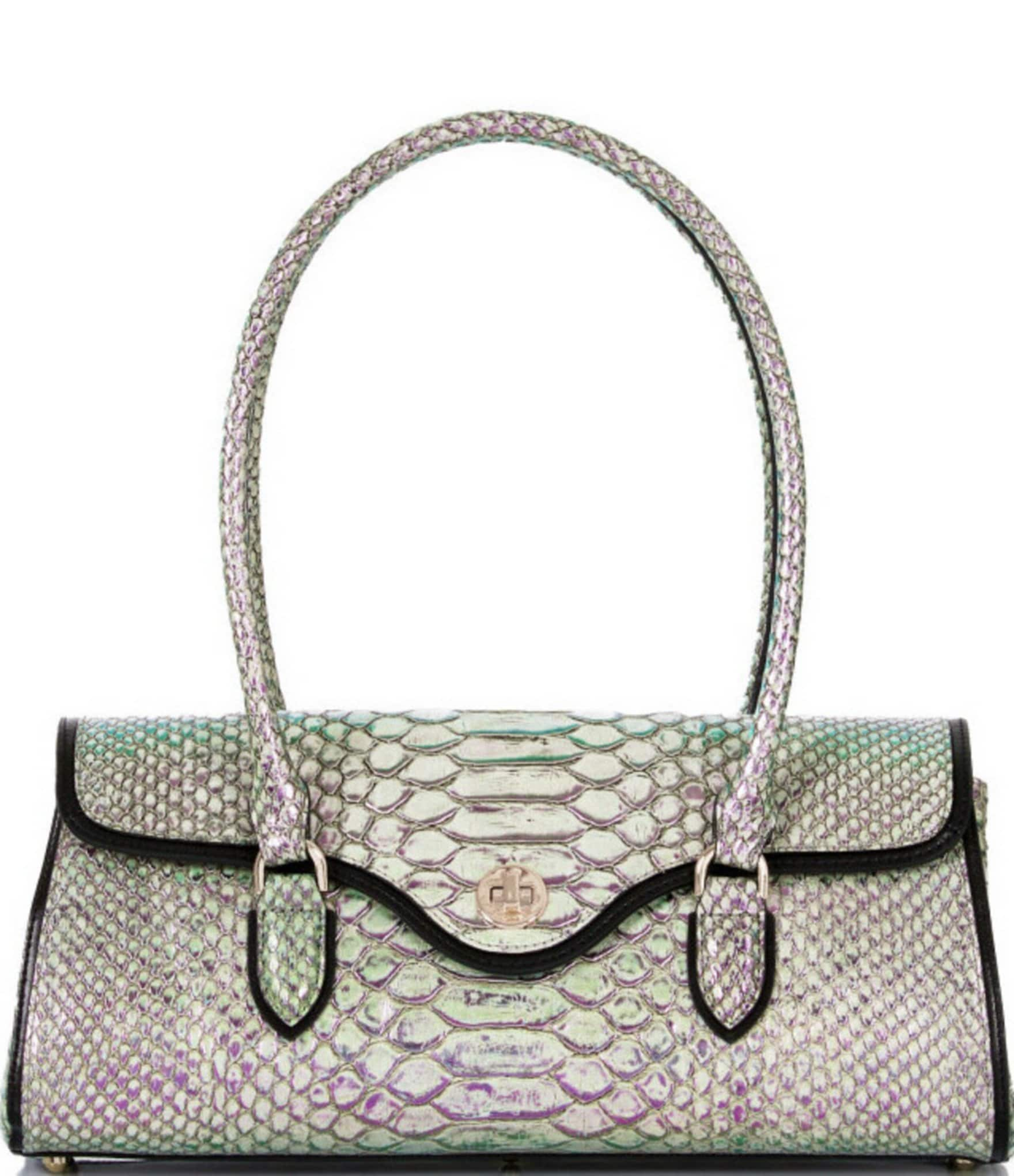 BRAHMIN Melbourne Collection Dayan Satchel Bag, Dillard's in 2023