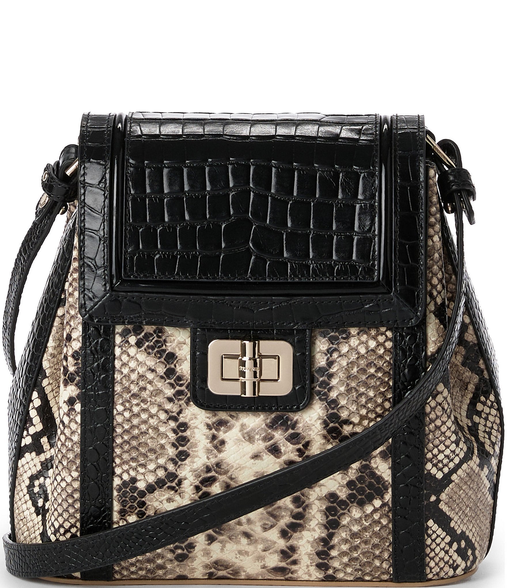 BRAHMIN Dunbar Collection Multi Margo Crossbody Bag