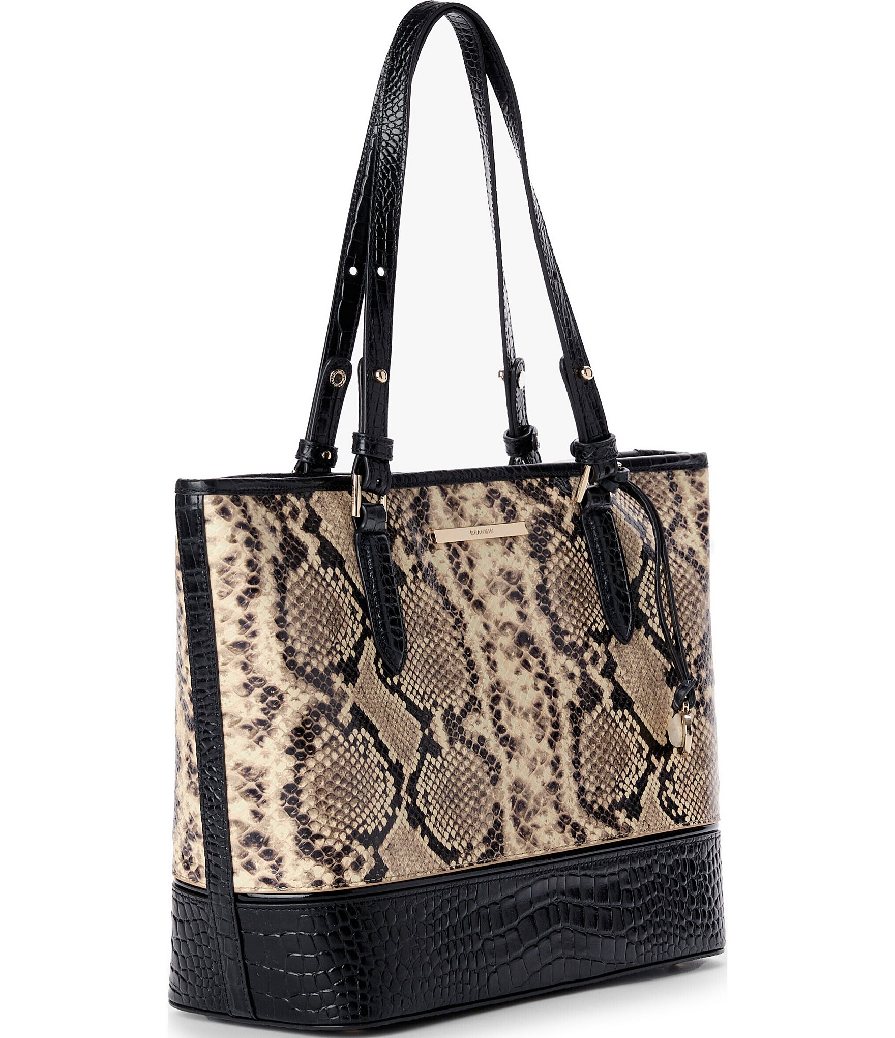 BRAHMIN Dunbar Collection Multi Medium Asher Tote Bag