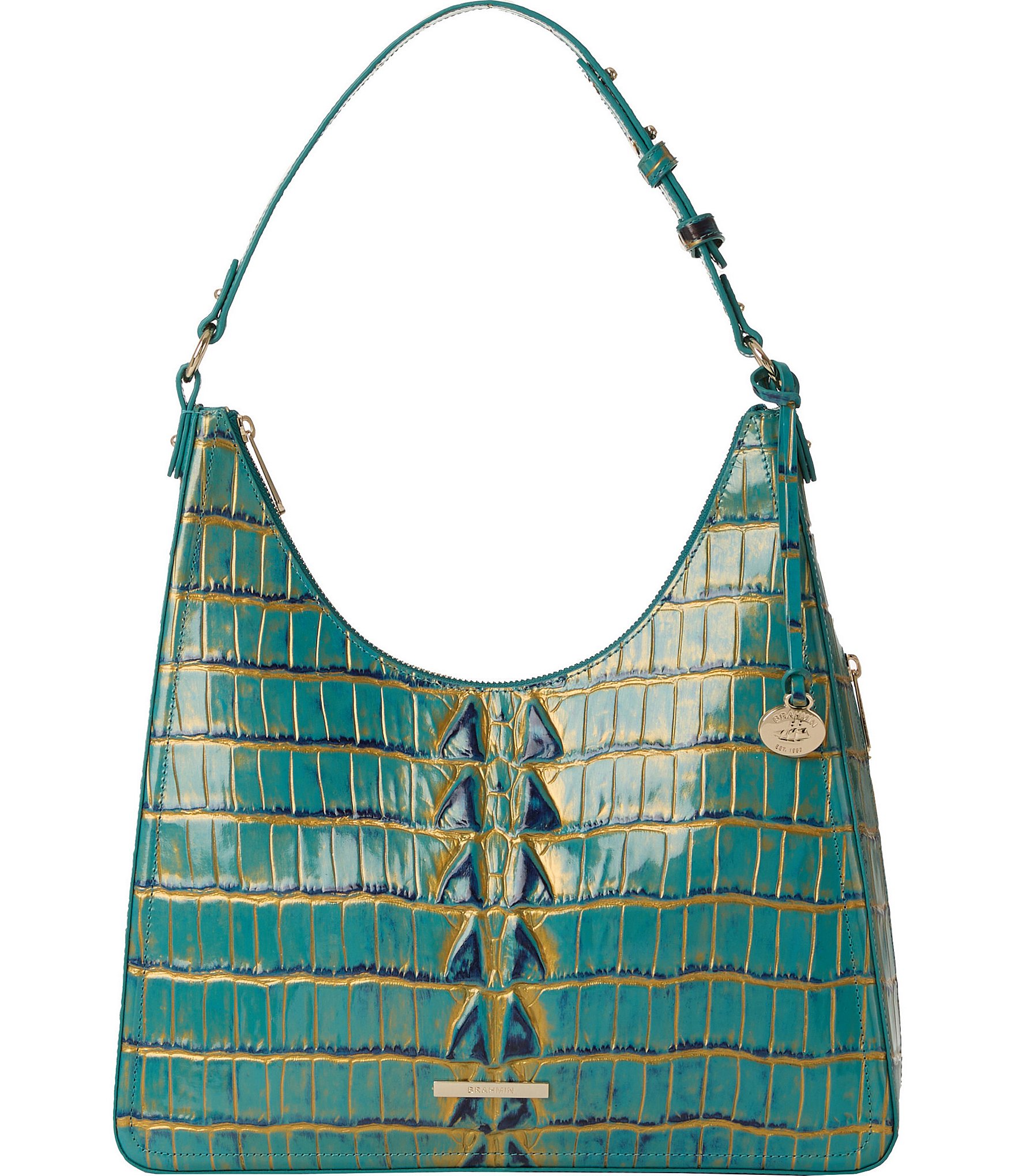 BRAHMIN Estuary Collection Parakeet Tabitha Shoulder Bag