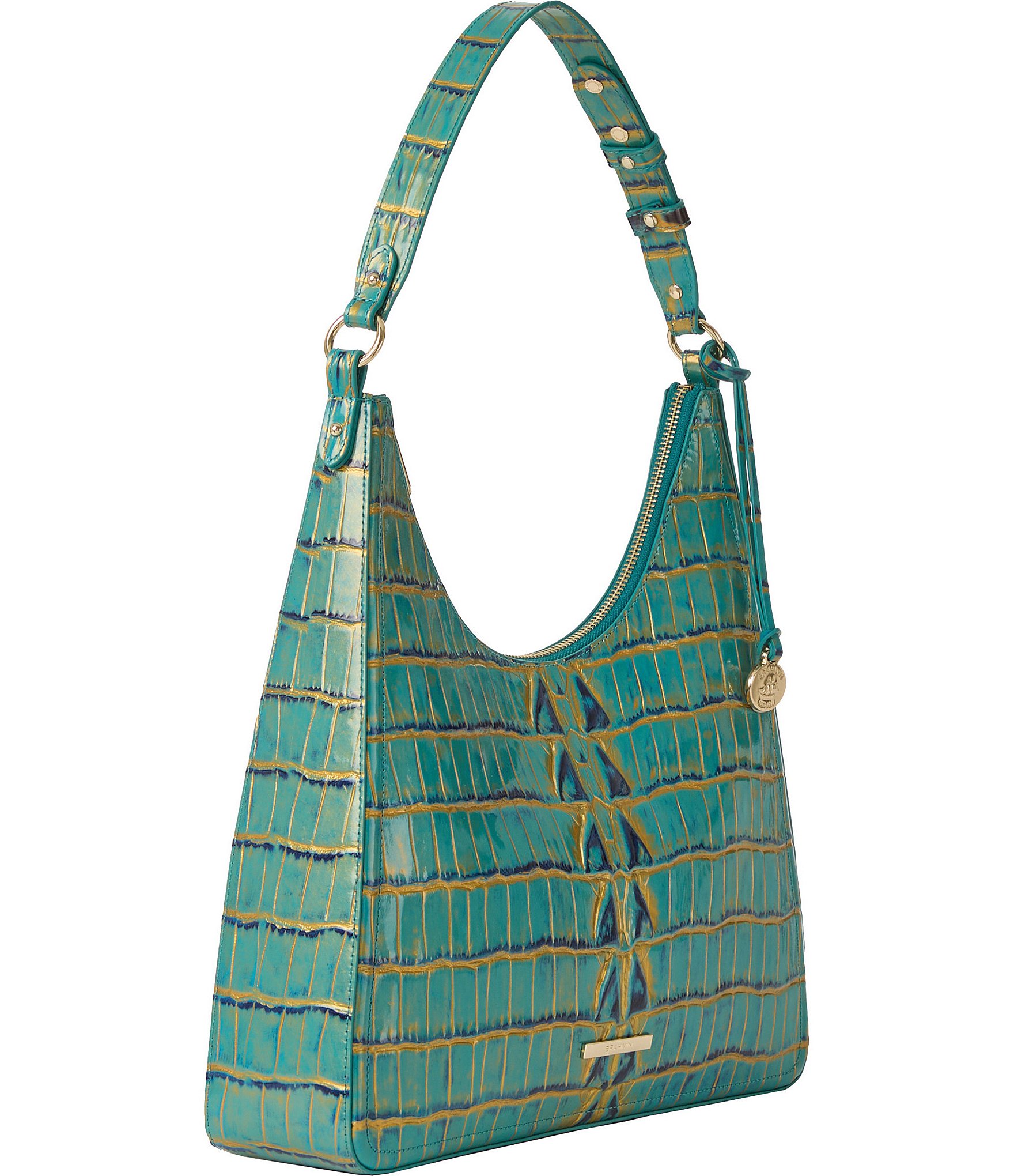 BRAHMIN Estuary Collection Parakeet Tabitha Shoulder Bag