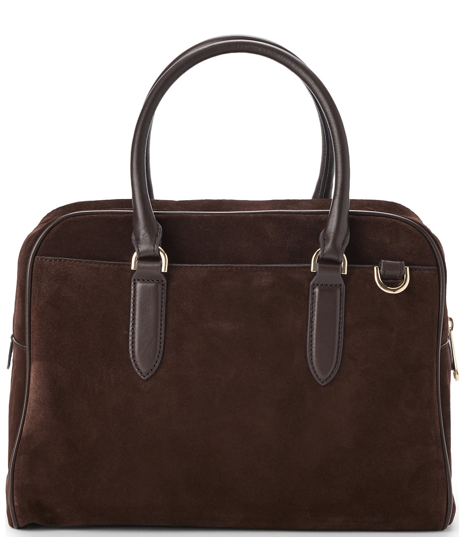 BRAHMIN Grassland Collection Marissa Suede Satchel Bag